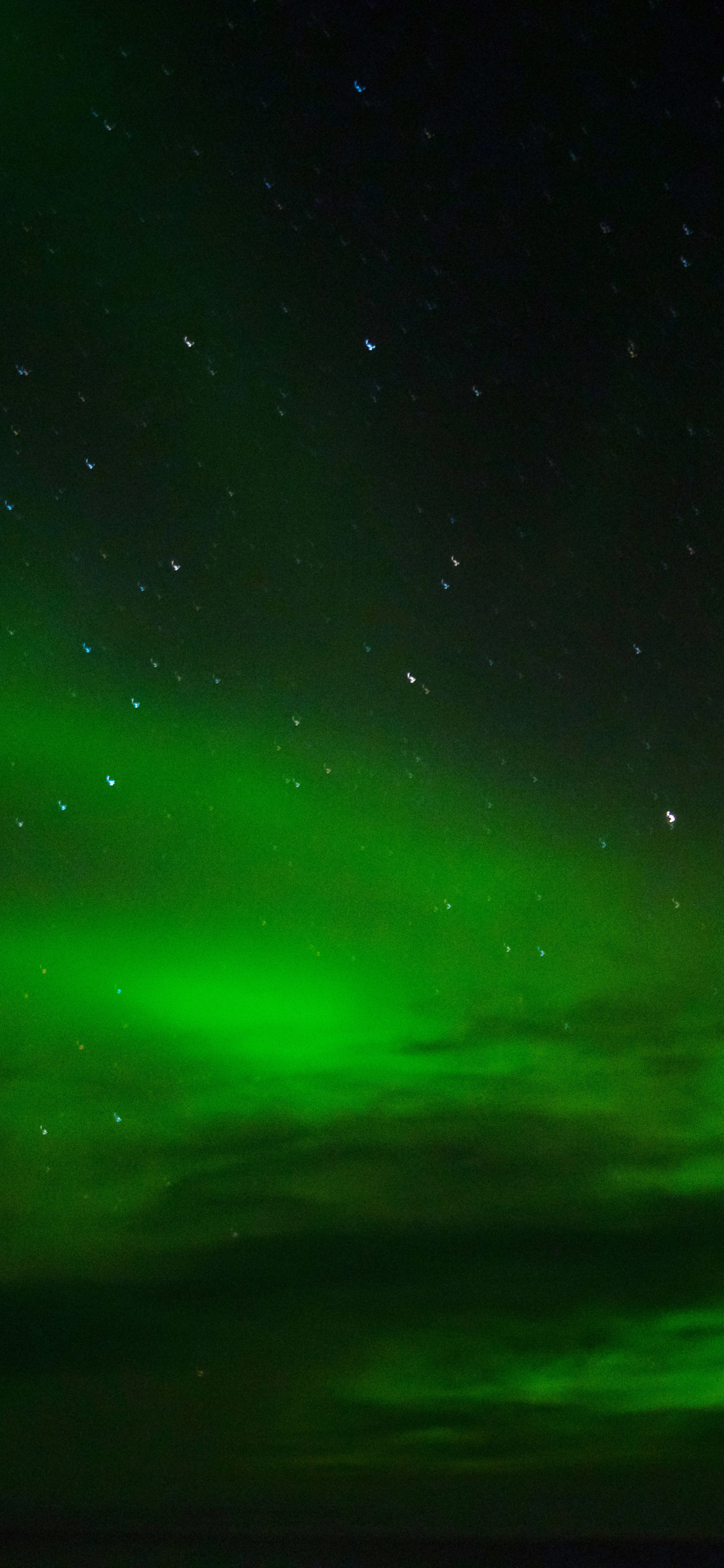 Aurora Borealis Green - HD Wallpaper 