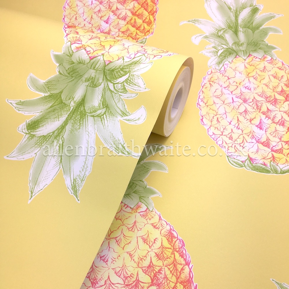 Fd24137 Pineapples Wallpaper - Pineapple - HD Wallpaper 