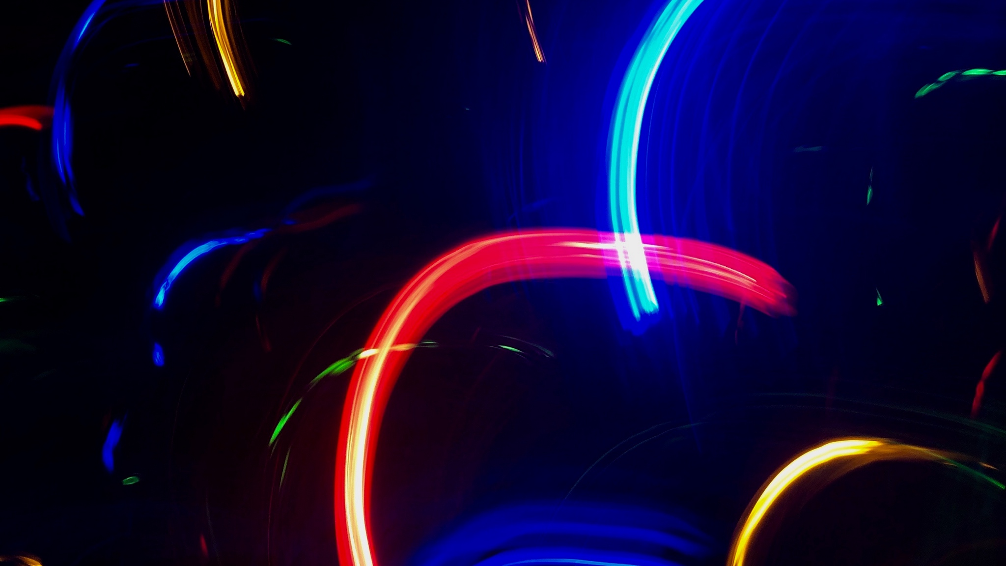 Wallpaper Neon, Line, Lights, Colorful, Arc - Neon Lights Hd - HD Wallpaper 