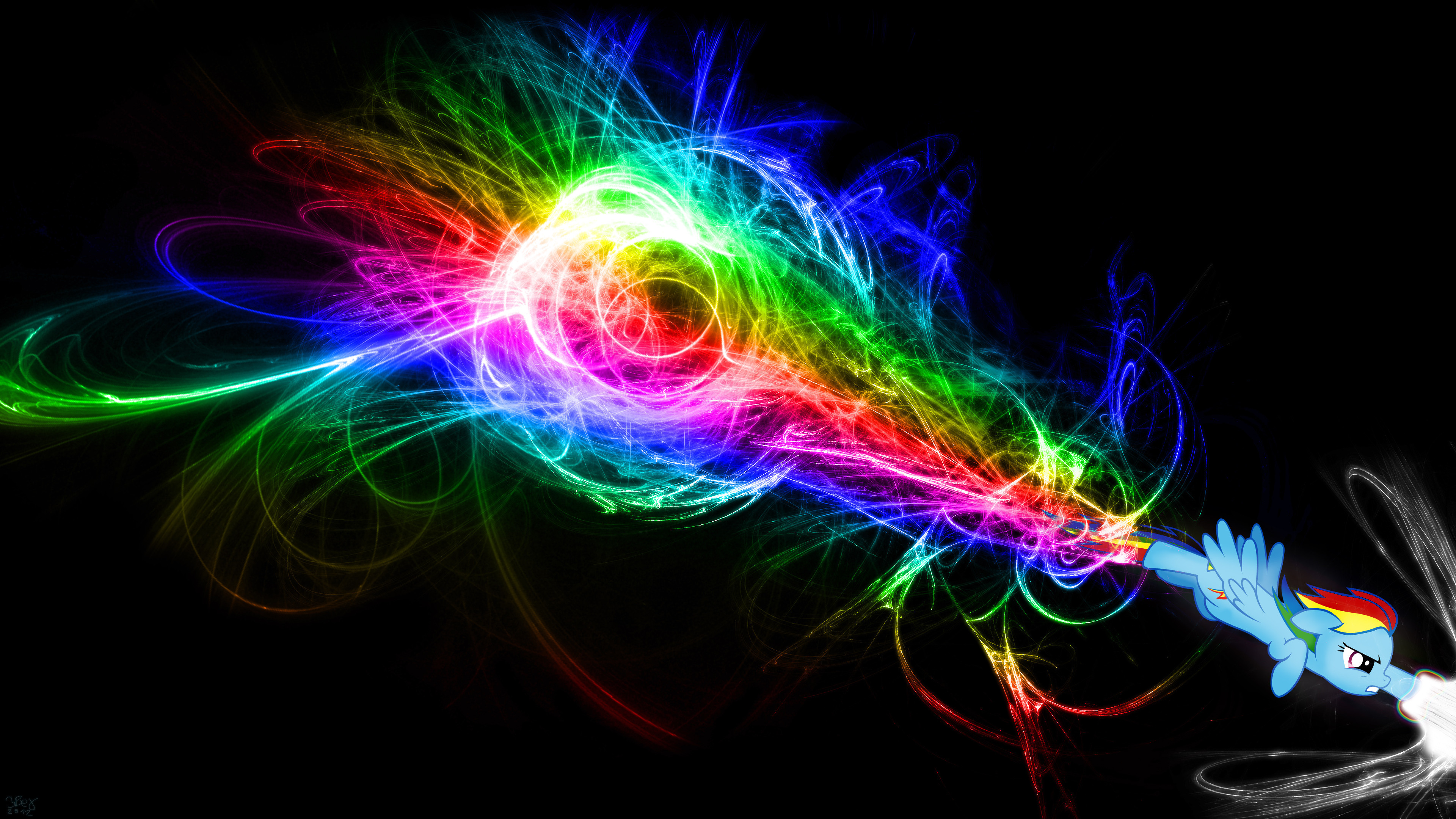 3840x2160, Some Cool Light Art An Awesome Tesla Coil - Cool Light Sign Art - HD Wallpaper 