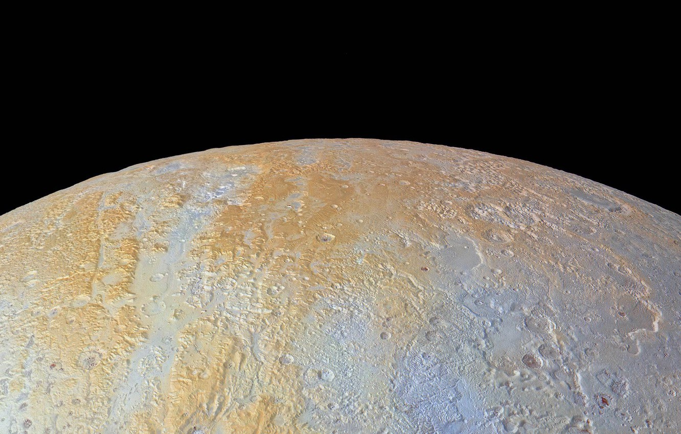 Photo Wallpaper Planet, Pluto, Solar System, North - HD Wallpaper 