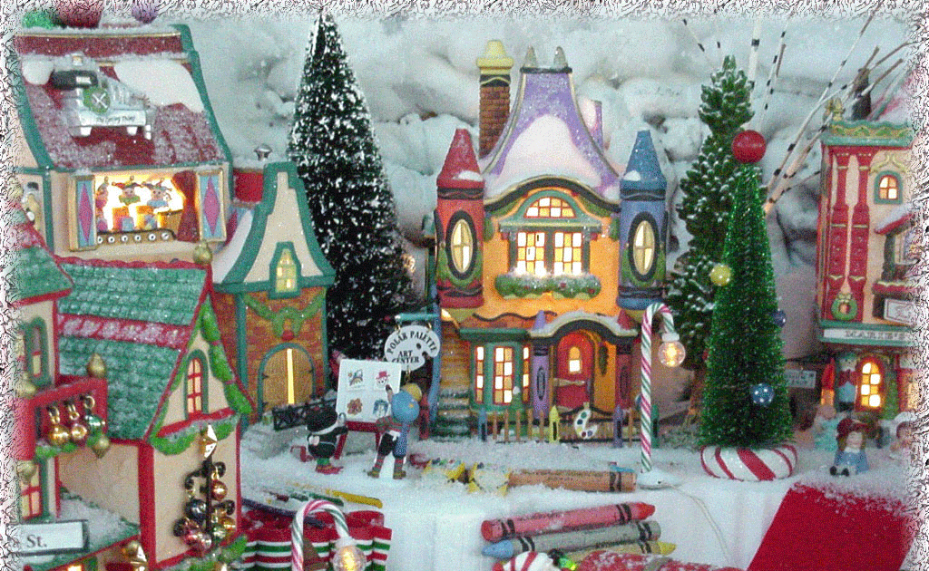 Christmas North Pole - HD Wallpaper 