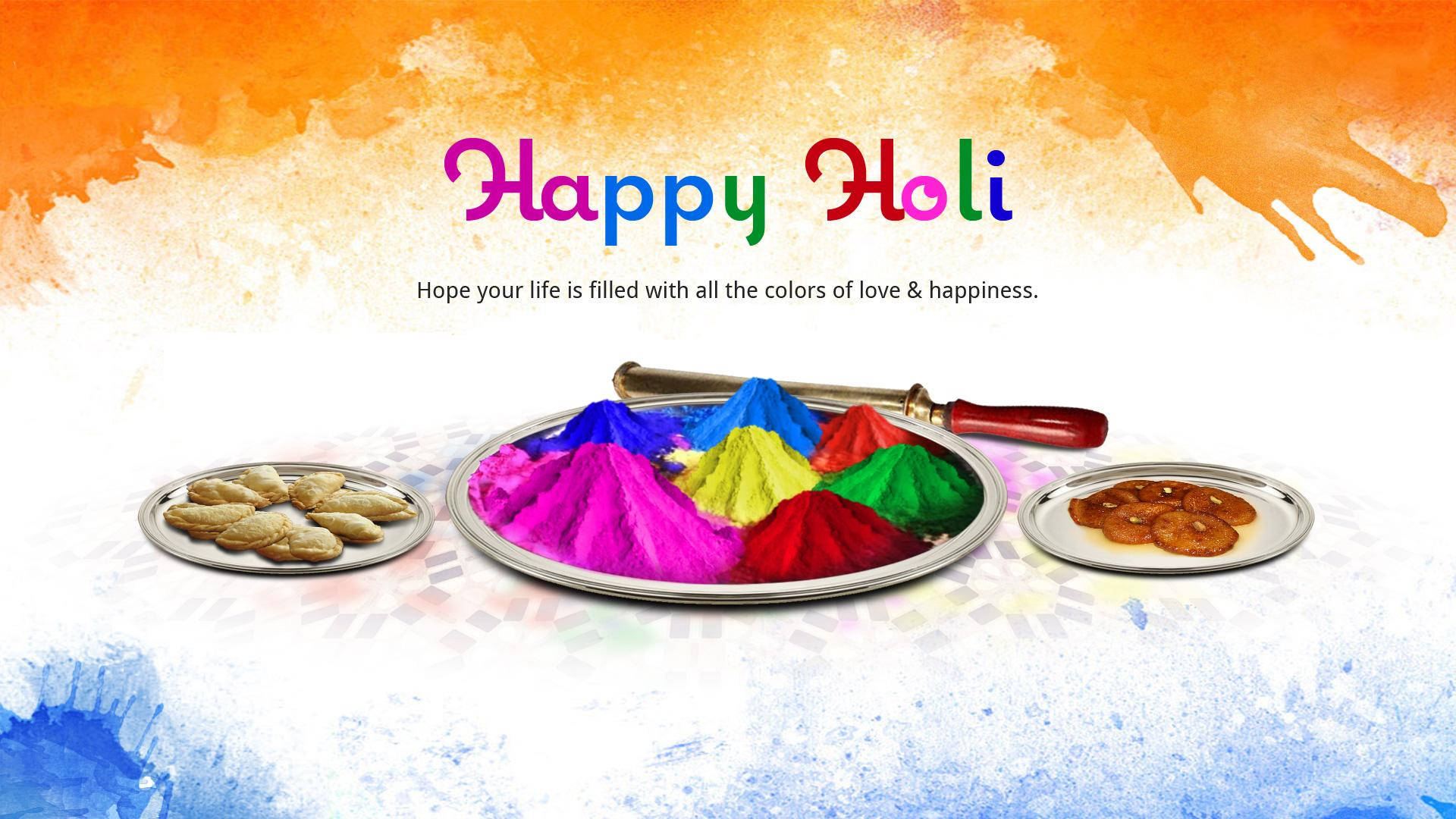 Holi Festival Images Free Download - Have A Safe Holi - HD Wallpaper 