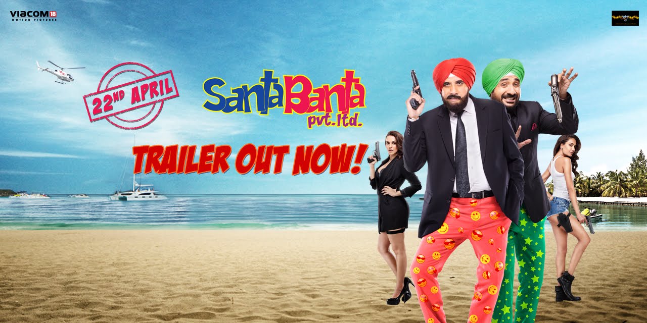 Santa Banta Pvt Ltd Hindi Movie - 1280x640 Wallpaper 
