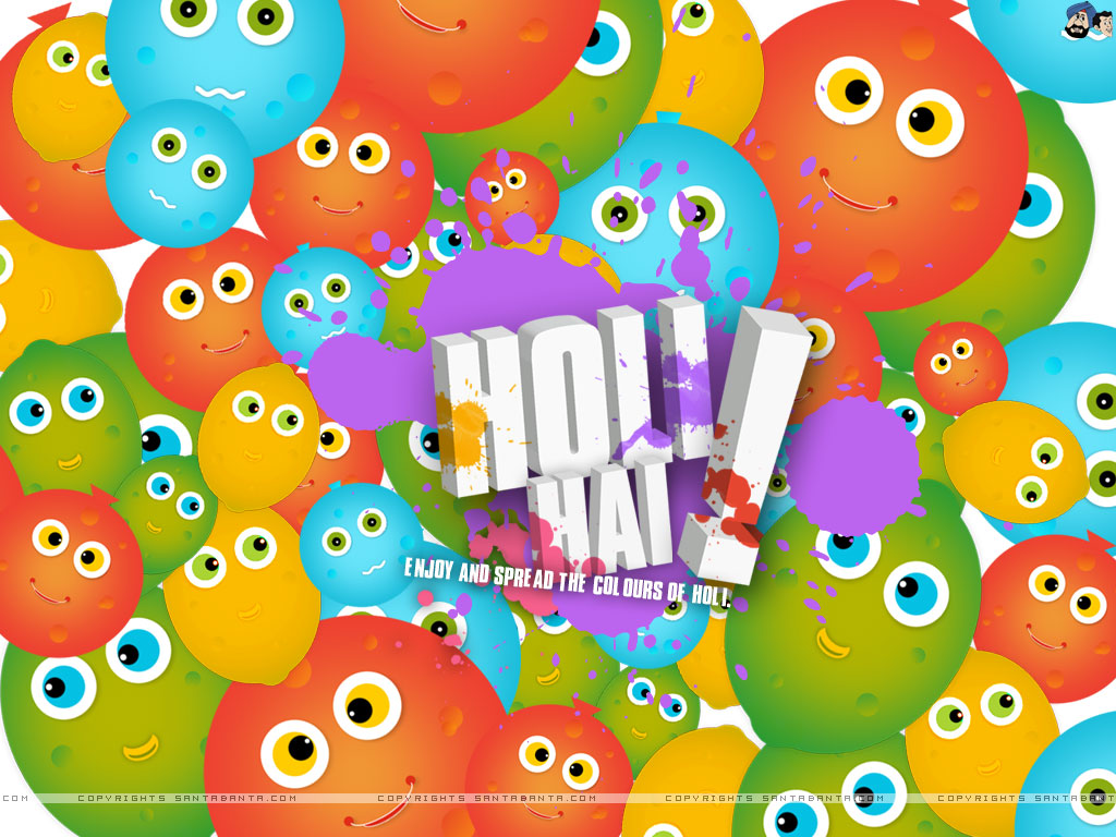 Happy Holi - HD Wallpaper 