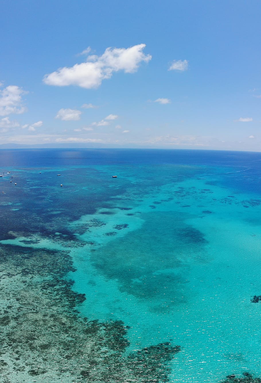 Australia, Great Barrier Reef, Sea, Water, Scenics - Sea - HD Wallpaper 