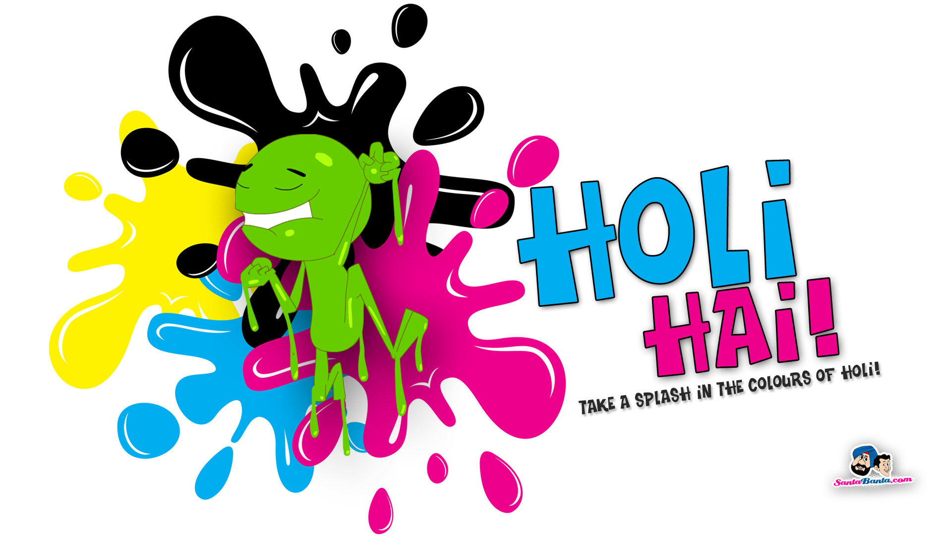 Happy Holi Images Hd 2018 - HD Wallpaper 