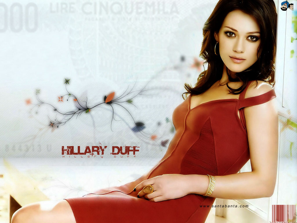 Santabanta Hot Wallpapers Free Download - Hilary Duff - HD Wallpaper 
