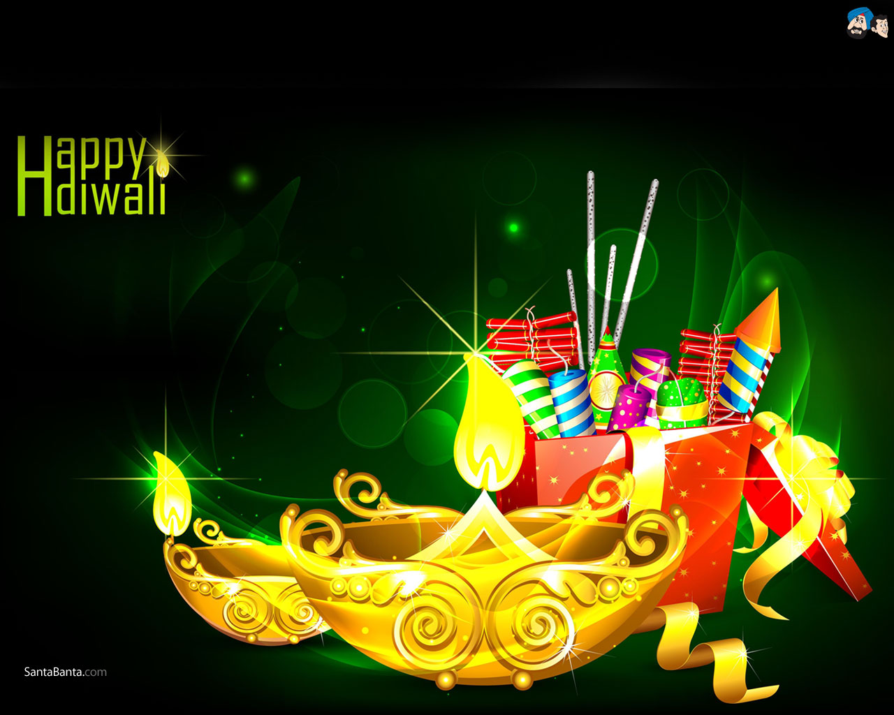 Happy Diwali In Malayalam - HD Wallpaper 
