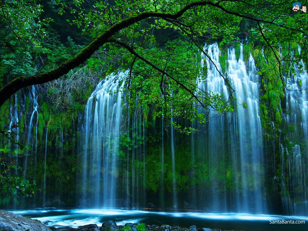 Animated Waterfall - HD Wallpaper 