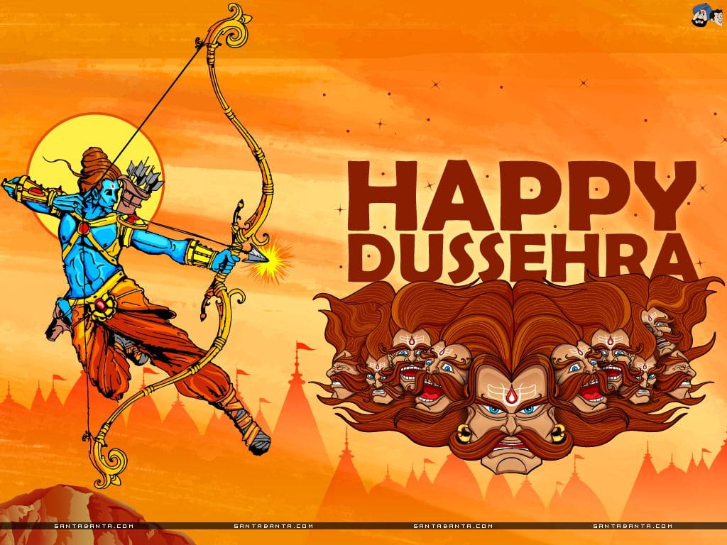 Happy Dussehra 2018 Images 2018-2019 - Dussehra - HD Wallpaper 