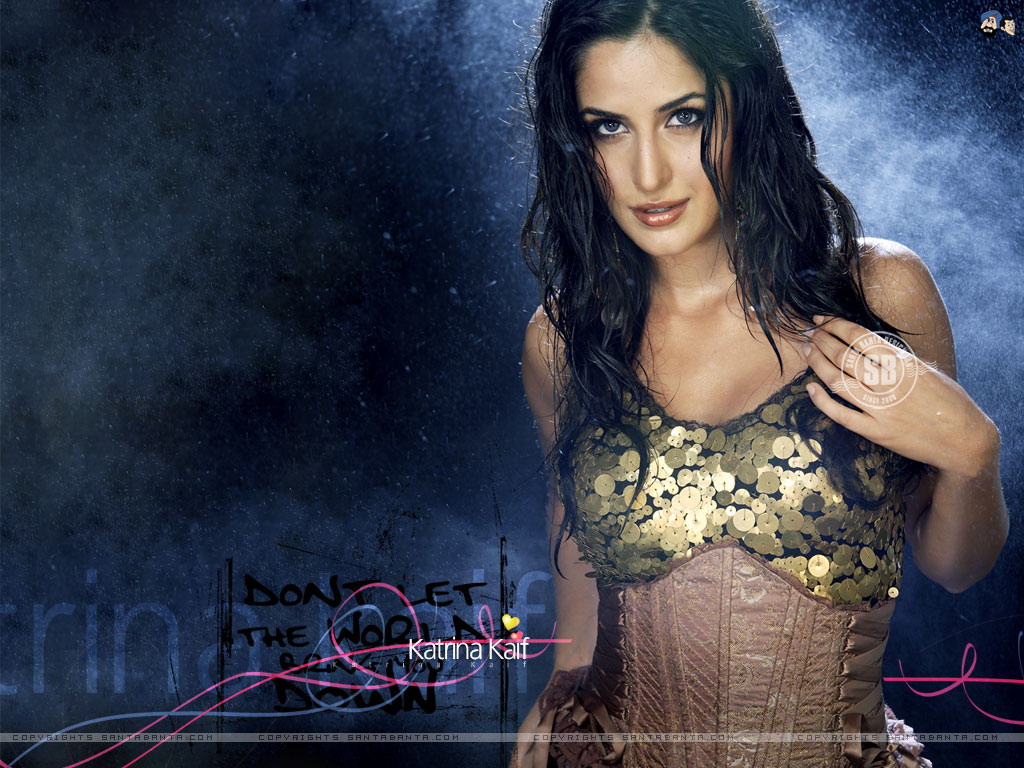 Katrina Kaif Wet Hot - HD Wallpaper 