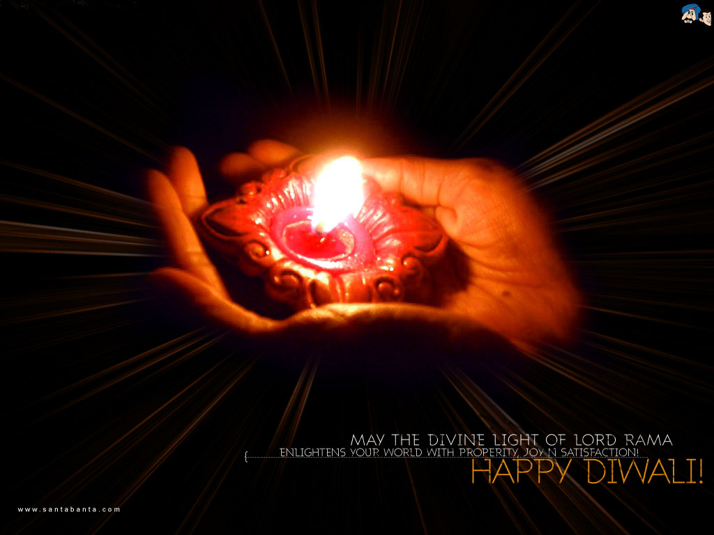 Diya In Hand Wallpapers - Diya In Hand Images Happy Diwali - HD Wallpaper 