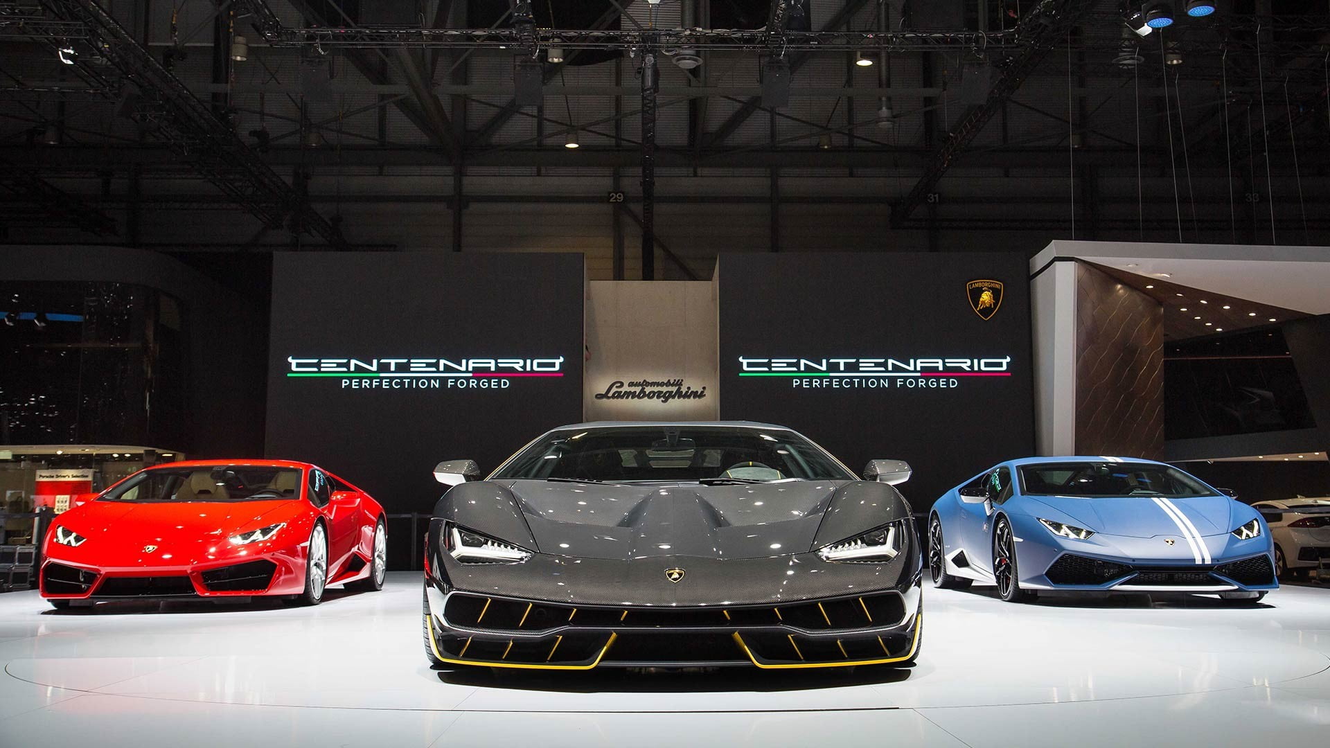 Lamborghini Centenario Front View - HD Wallpaper 