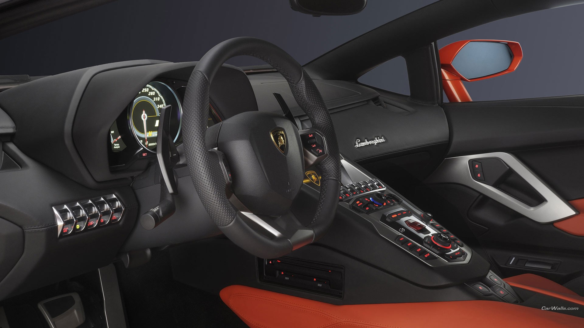 Lamborghini Aventador Lp700 4 Interior - HD Wallpaper 