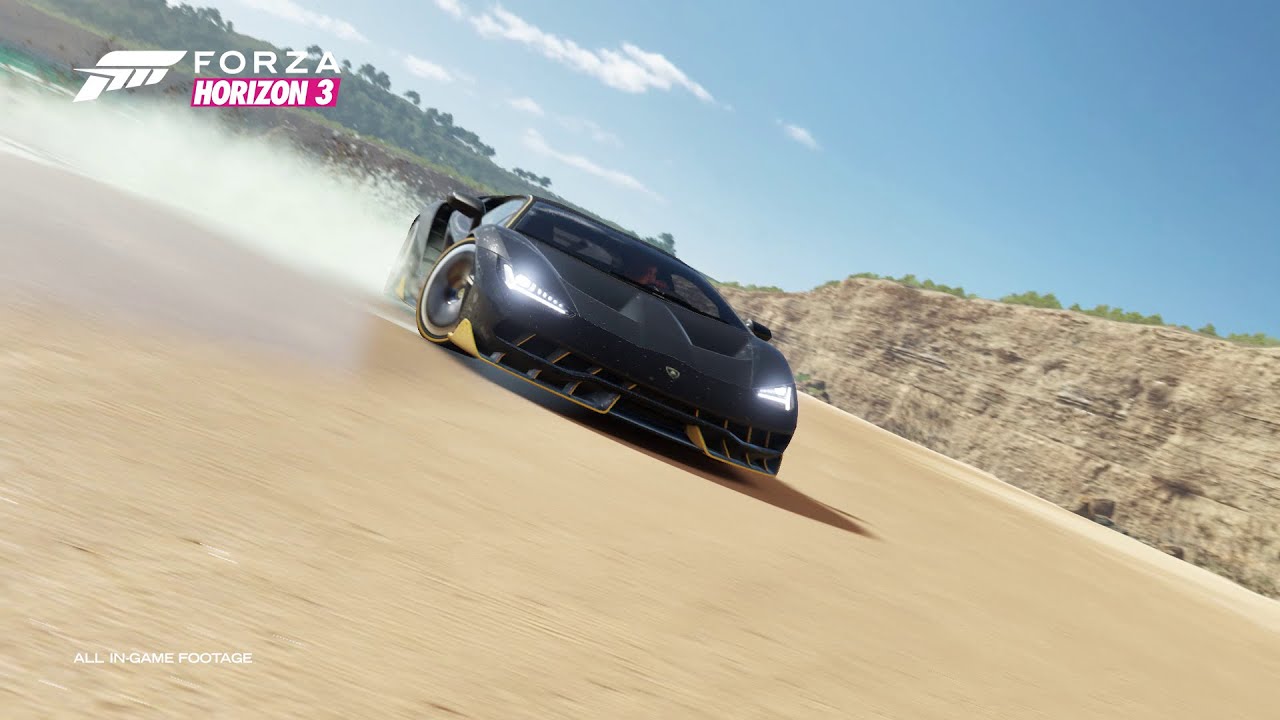 Forza Horizon 3 Lamborghini Centenario - HD Wallpaper 