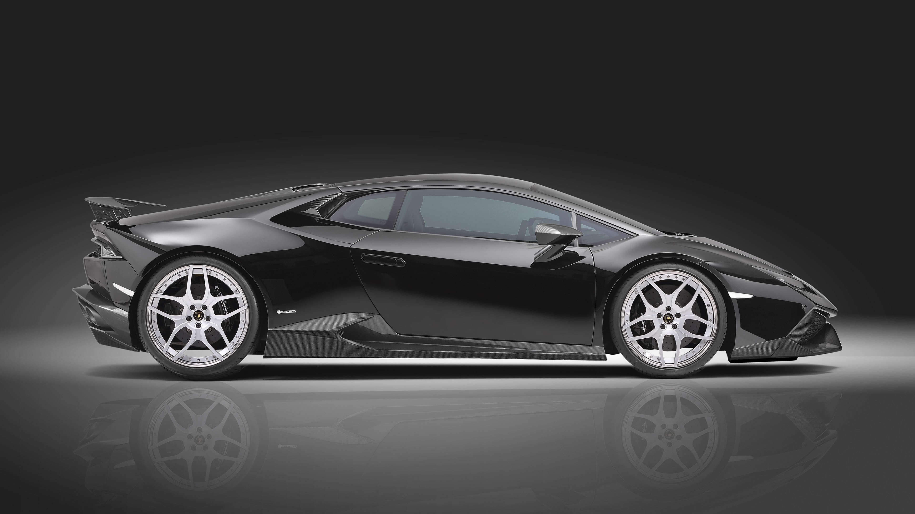 Lamborghini Huracan Lp 610-4 Side Uhd 4k Wallpaper - HD Wallpaper 