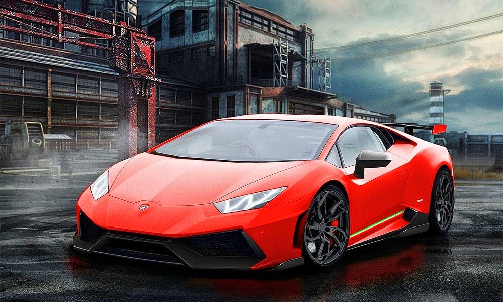 Lamborghini Huracan Wallpaper - Paint By Number - HD Wallpaper 
