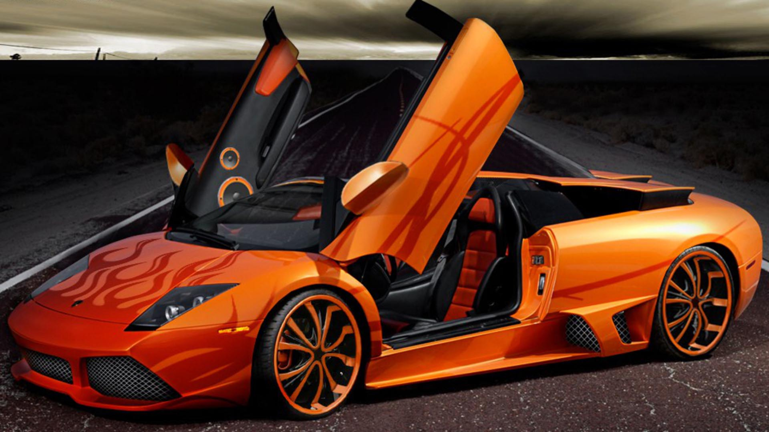 Hình Ảnh Xe Lamborghini - HD Wallpaper 