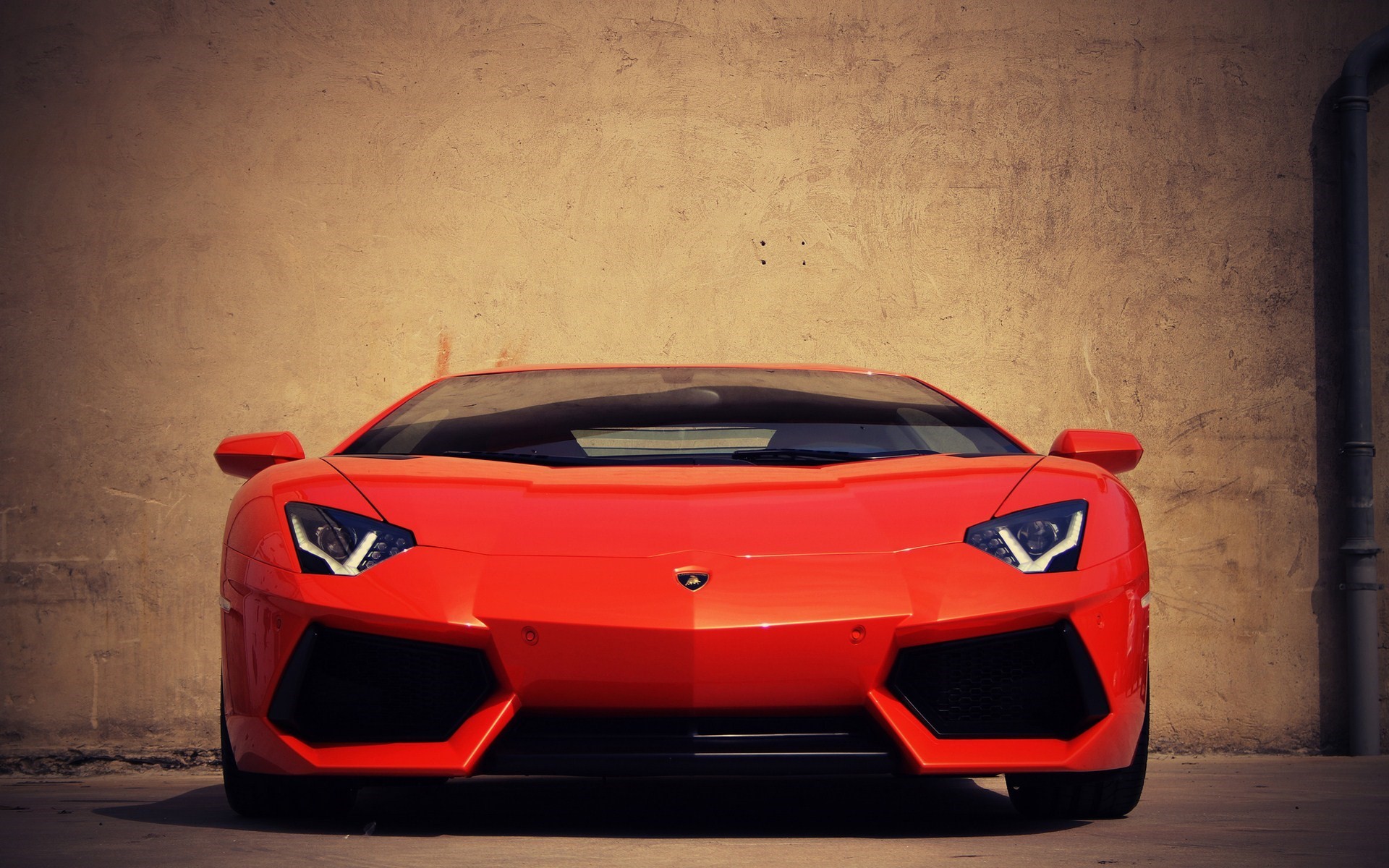 Lamborghini Aventador Front Hd - HD Wallpaper 