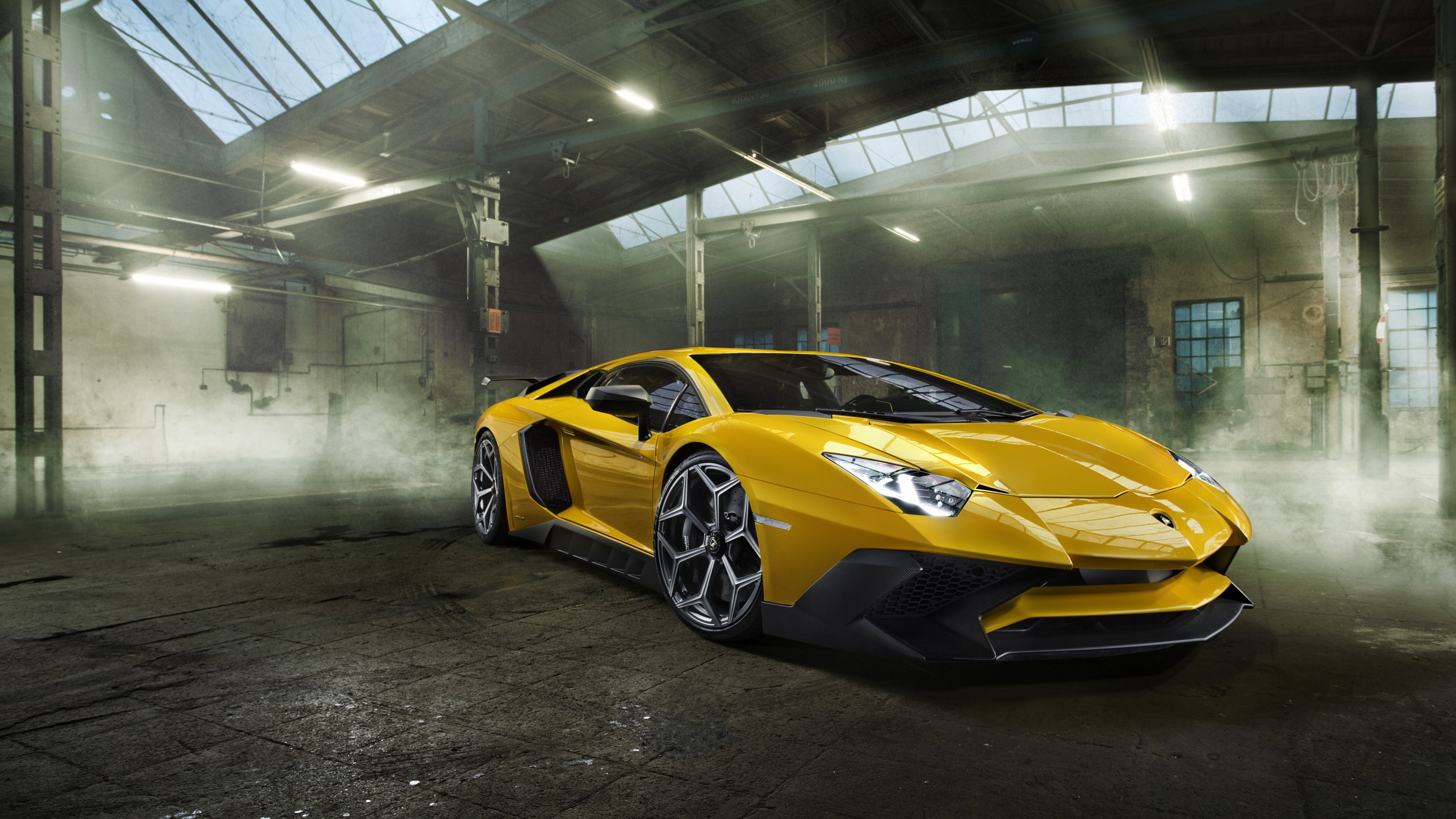 Lamborghini Aventador S 4k - HD Wallpaper 
