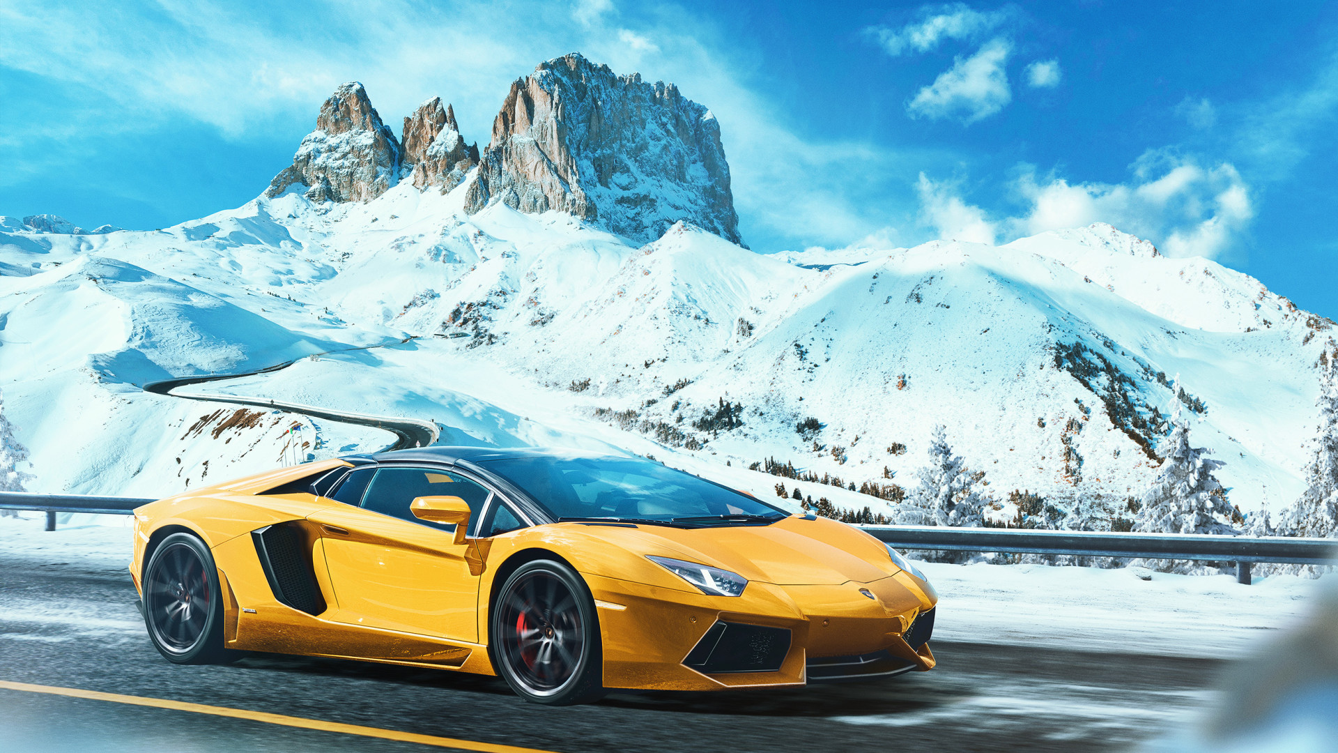 Lamborghini Photoshop - HD Wallpaper 
