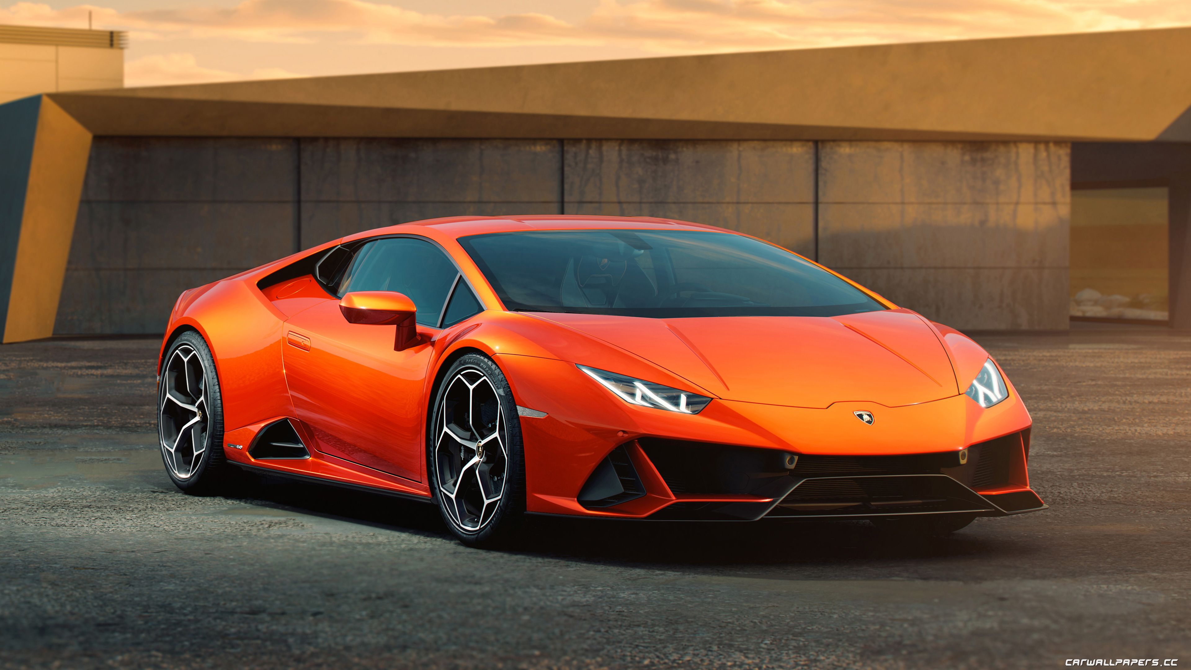 Lamborghini Huracan Evo Wallpaper 4k - HD Wallpaper 