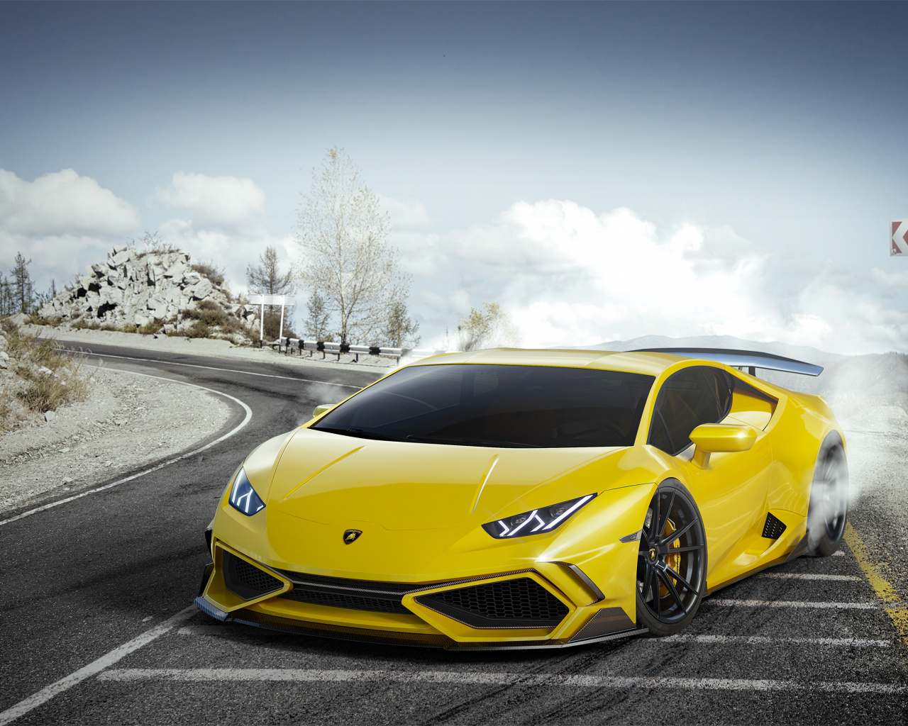 Lamborghini Huracan Duke Dynamics - HD Wallpaper 