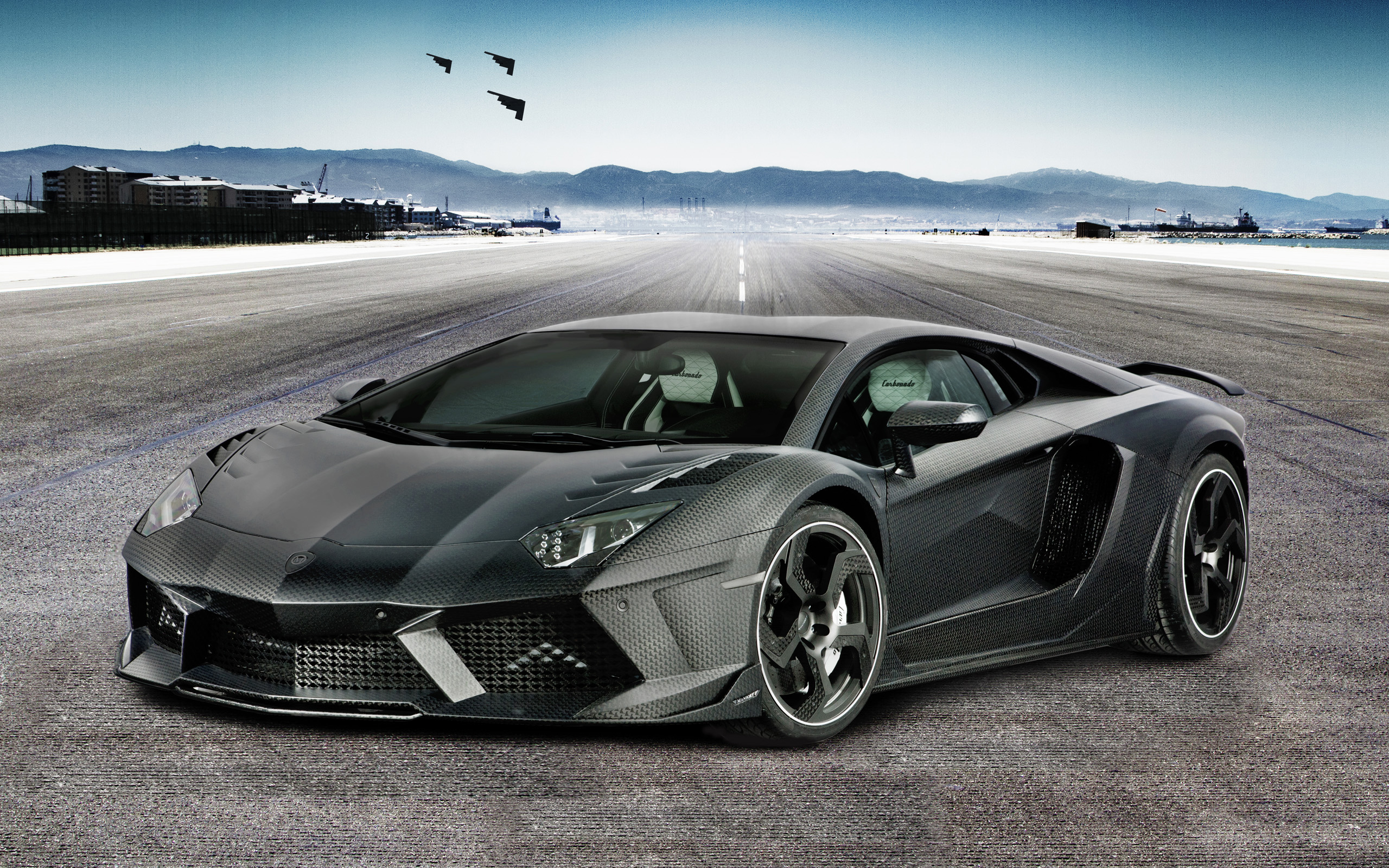 Mansory Lamborghini Aventador Carbonado - HD Wallpaper 