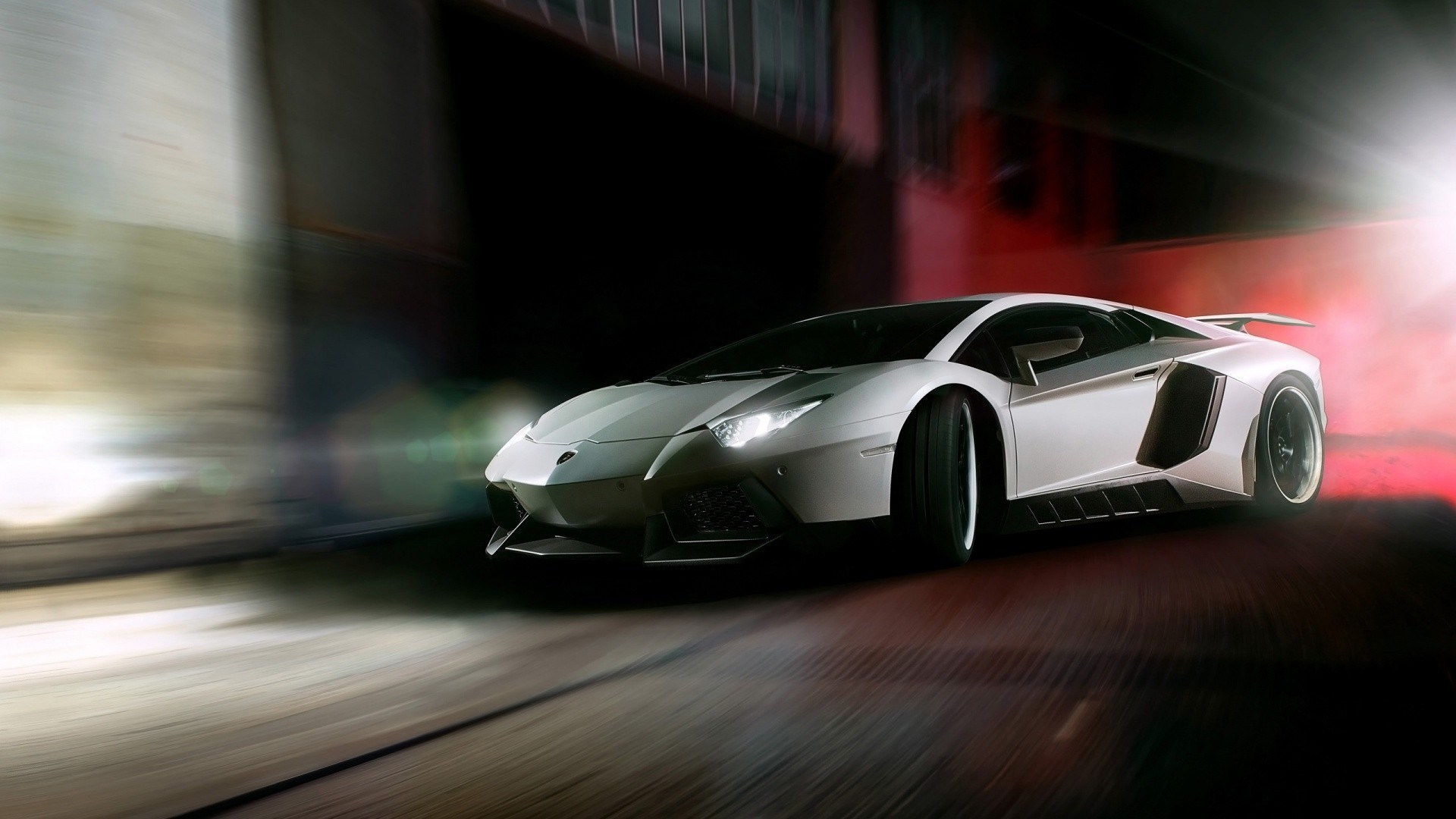 Lamborghini Aventador Superlove Hd Background Wallpaper - HD Wallpaper 