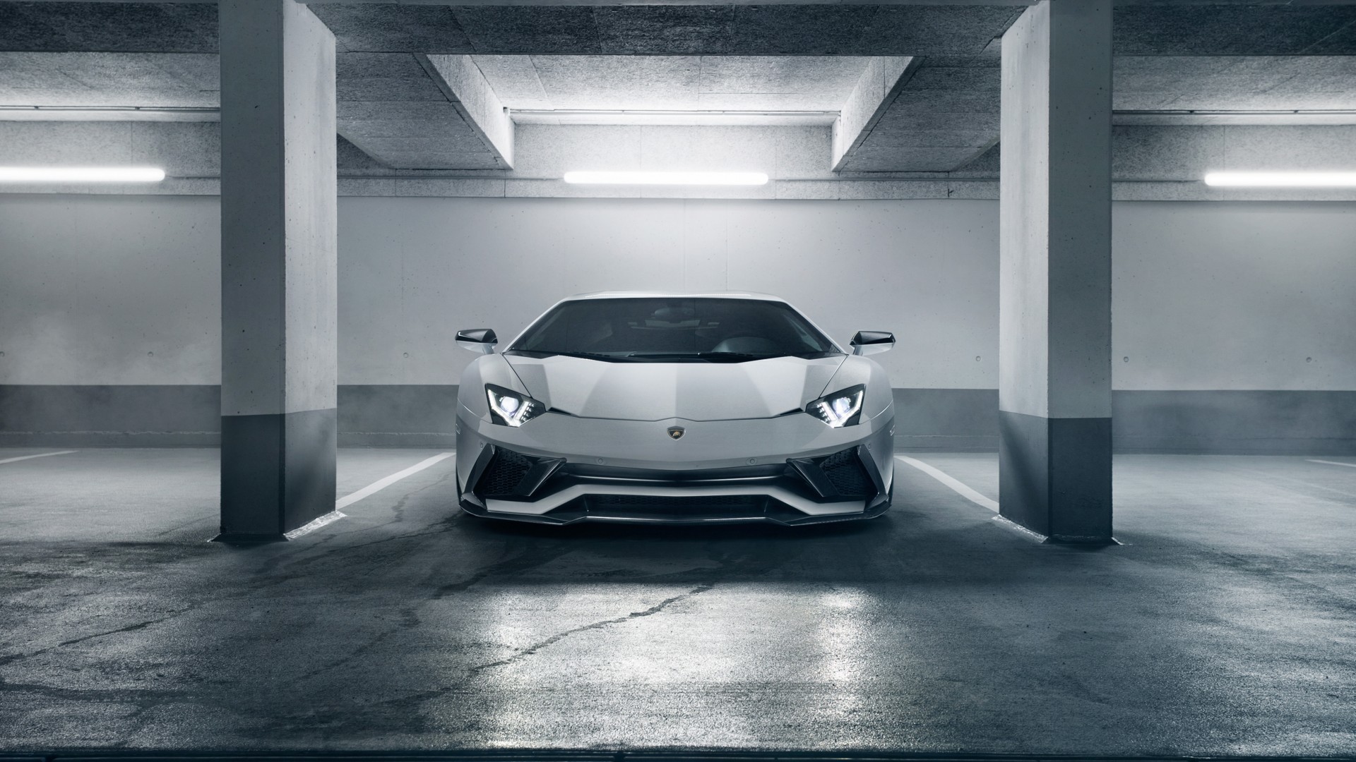 Lamborghini Aventador S Wallpaper 
 Data Src Free Lamborghini - White Lamborghini Aventador S - HD Wallpaper 
