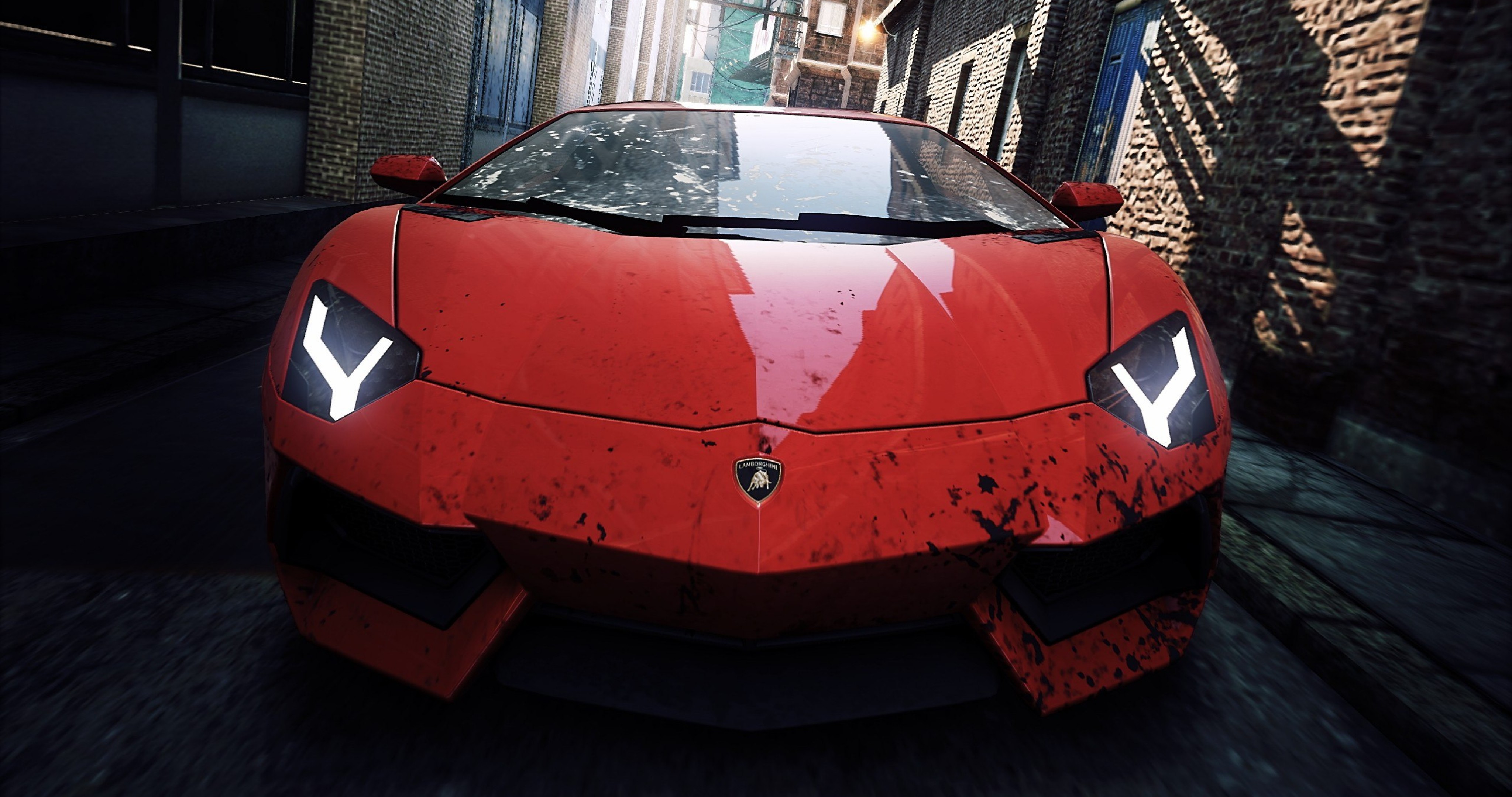 Nfs Most Wanted 2012 Lamborghini Aventador - HD Wallpaper 