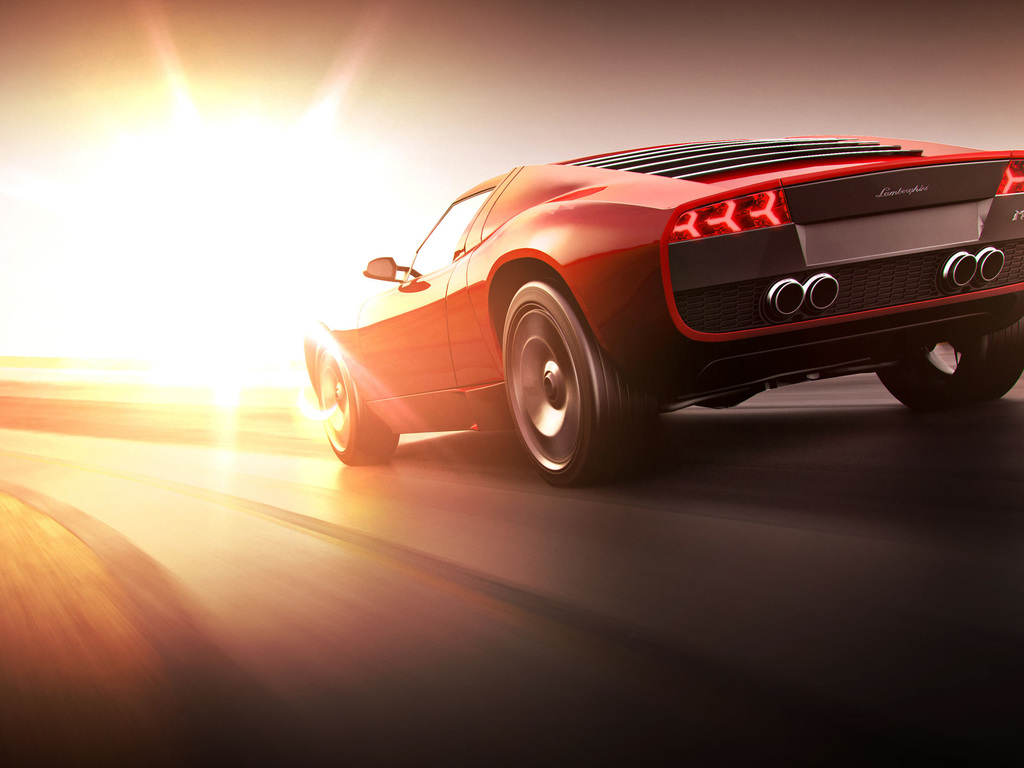 Red Lamborghini 4k Wallpaper - Wallpaper - HD Wallpaper 