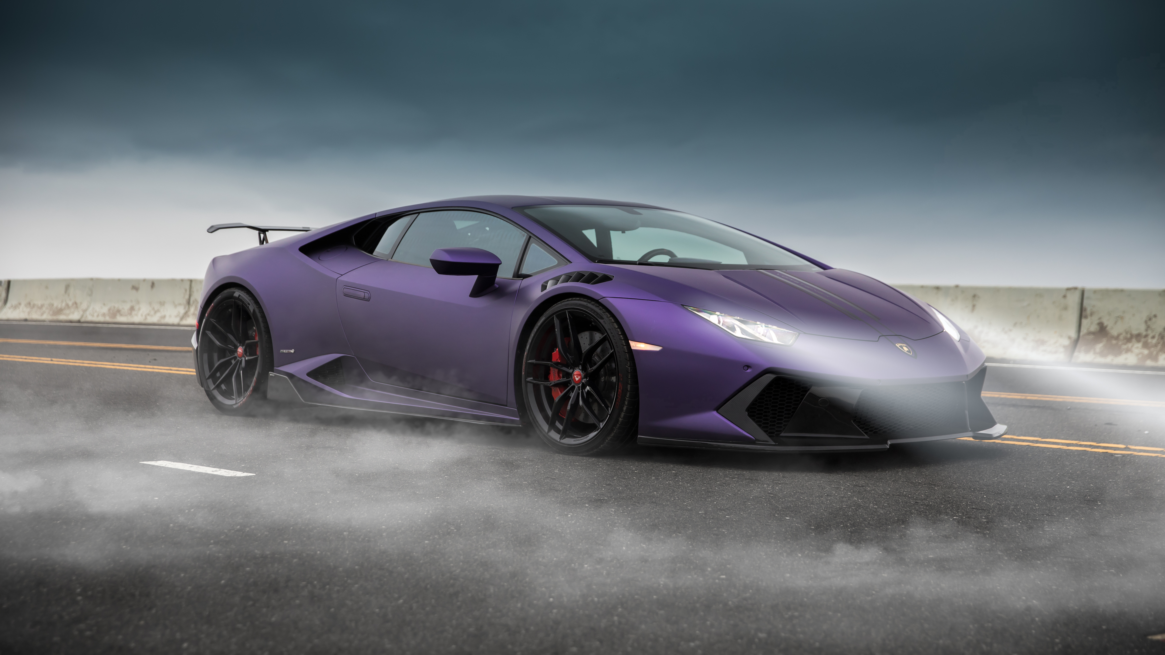 Purple Lamborghini 4k - Purple Lamborghini Huracan Performante - 3840x2160  Wallpaper 