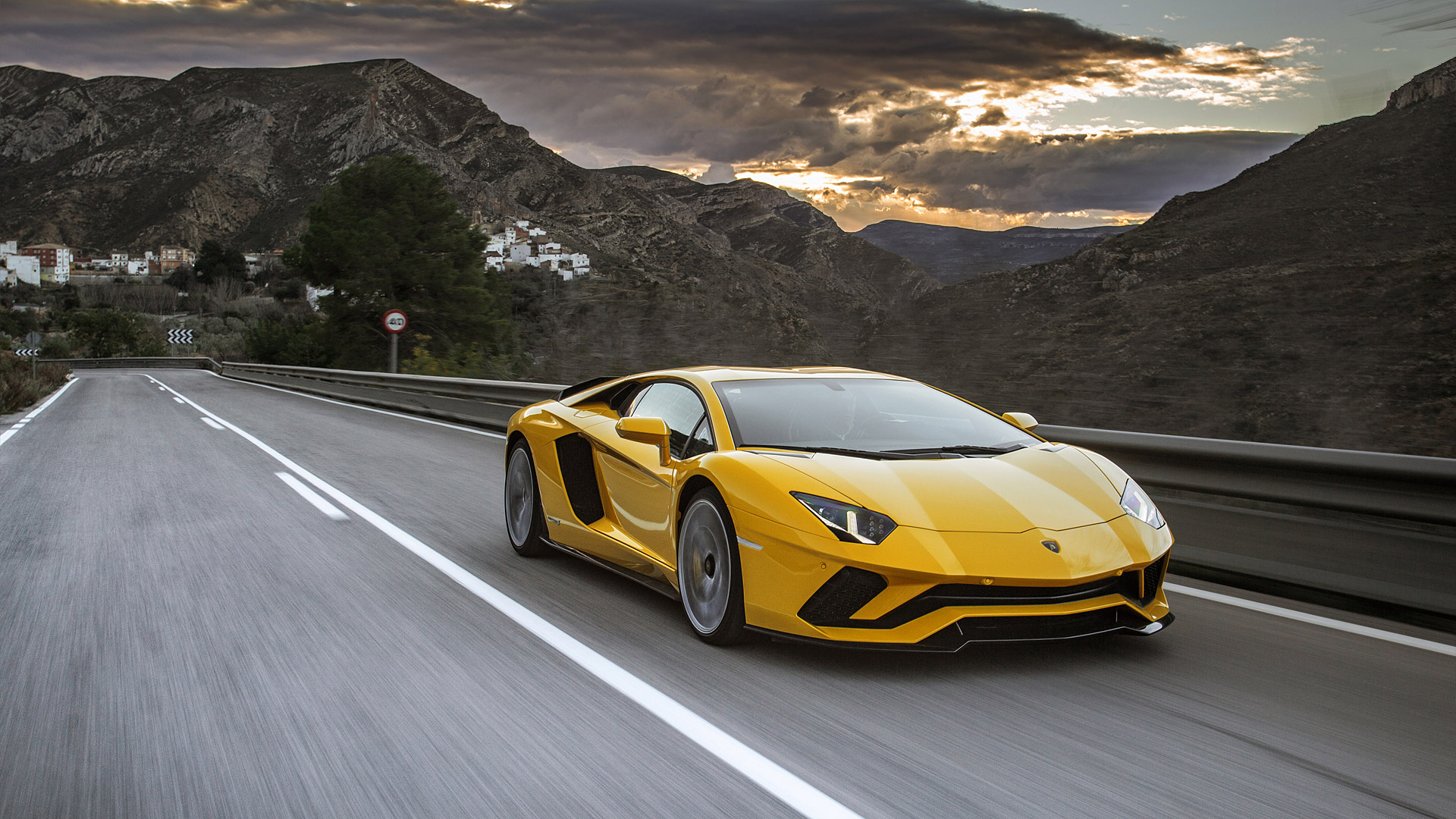Hd Wallpapers Lamborghini Aventador - 2018 Lamborghini Aventador S - HD Wallpaper 