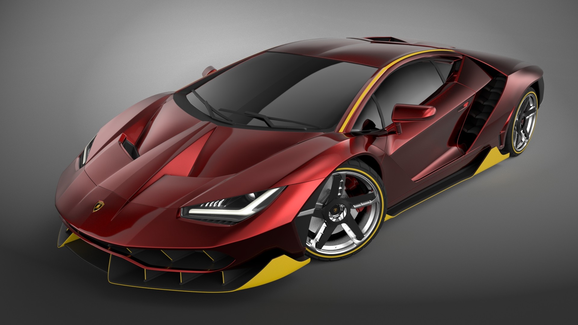 Lamborghini Centenario Wallpaper Dark - HD Wallpaper 