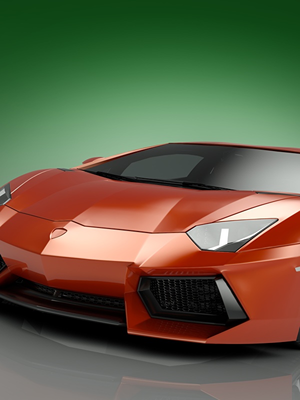 Carro En 3d Lamborghini - HD Wallpaper 
