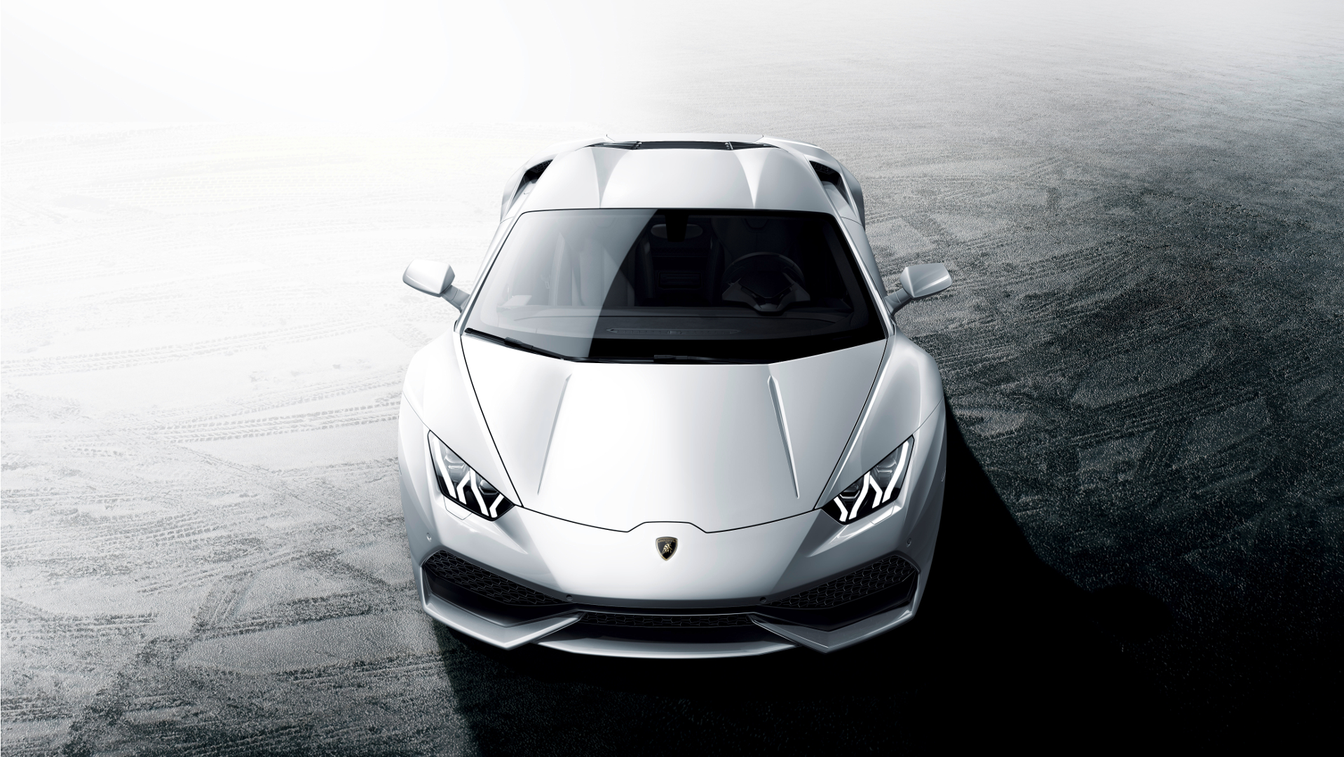 Lamborghini Huracan Lp 610 4 White - HD Wallpaper 