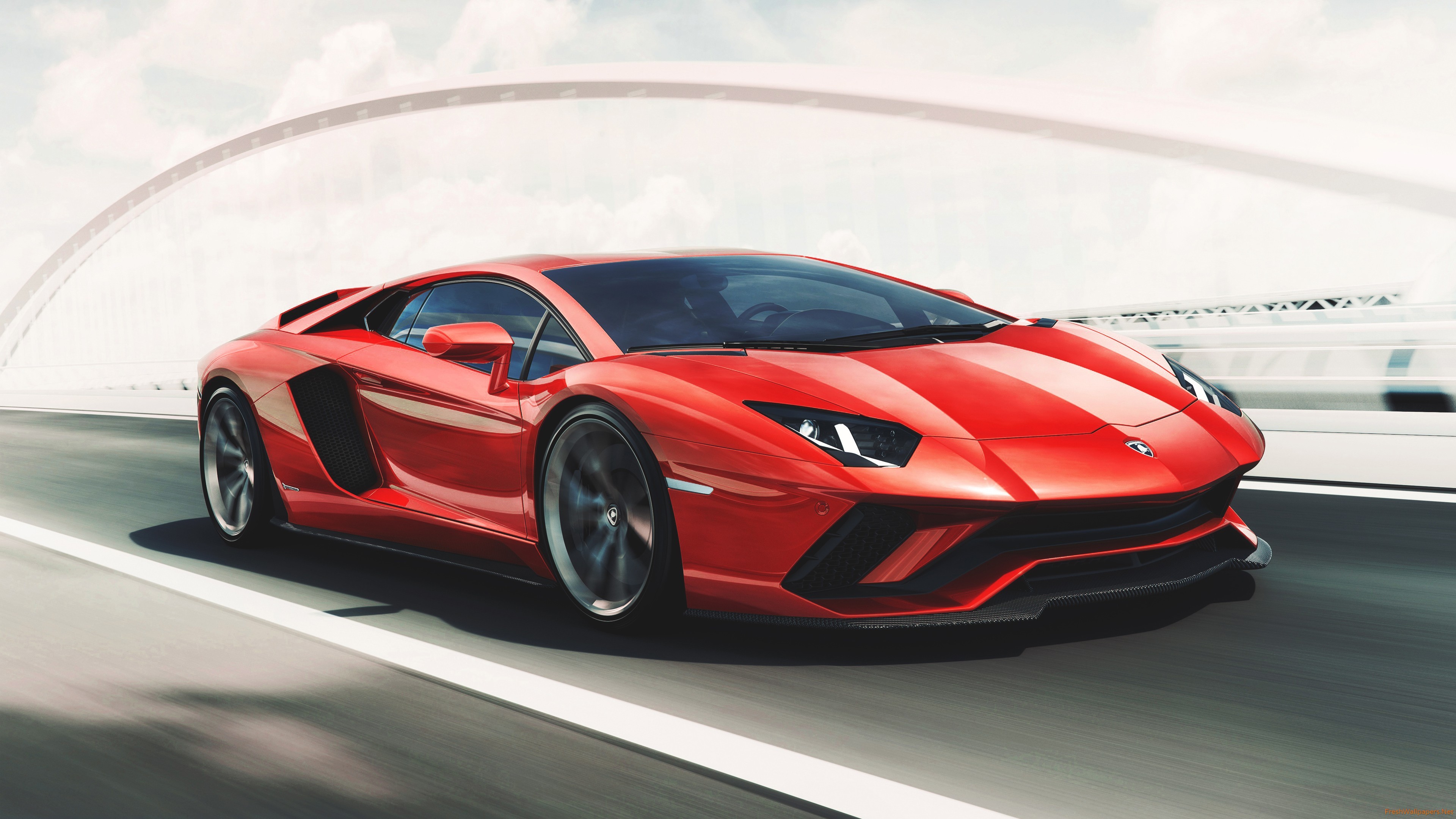 Lamborghini Aventador Wallpaper 4k - HD Wallpaper 