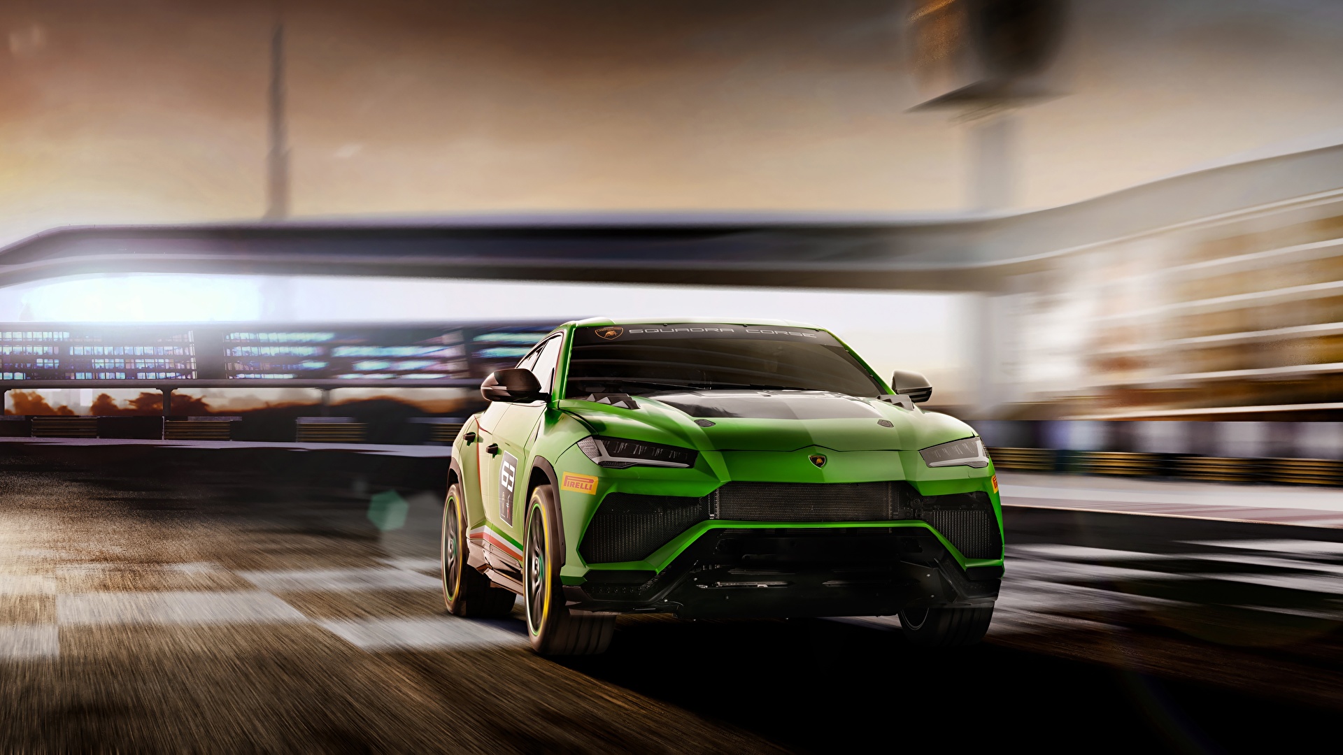 Lamborghini Urus Rear Hd - HD Wallpaper 