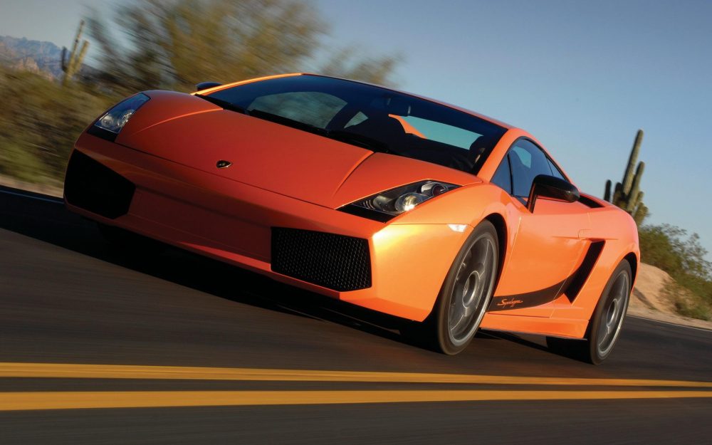 Lamborghini Gallardo Orange Superleggera - HD Wallpaper 