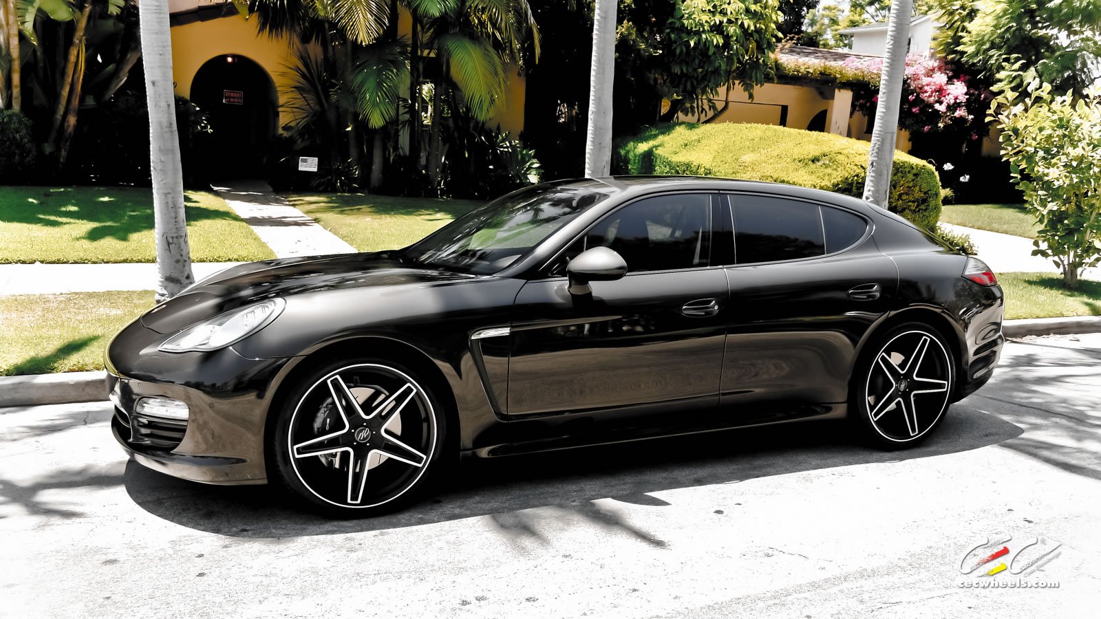 2015 Porsche Panamera Rims - HD Wallpaper 