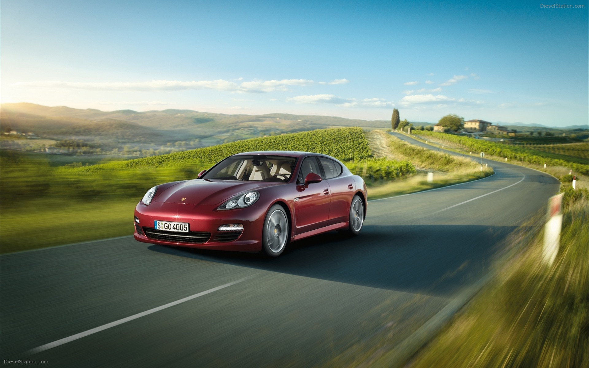Porsche Panamera V6 - Porsche Panamera 2011 - HD Wallpaper 