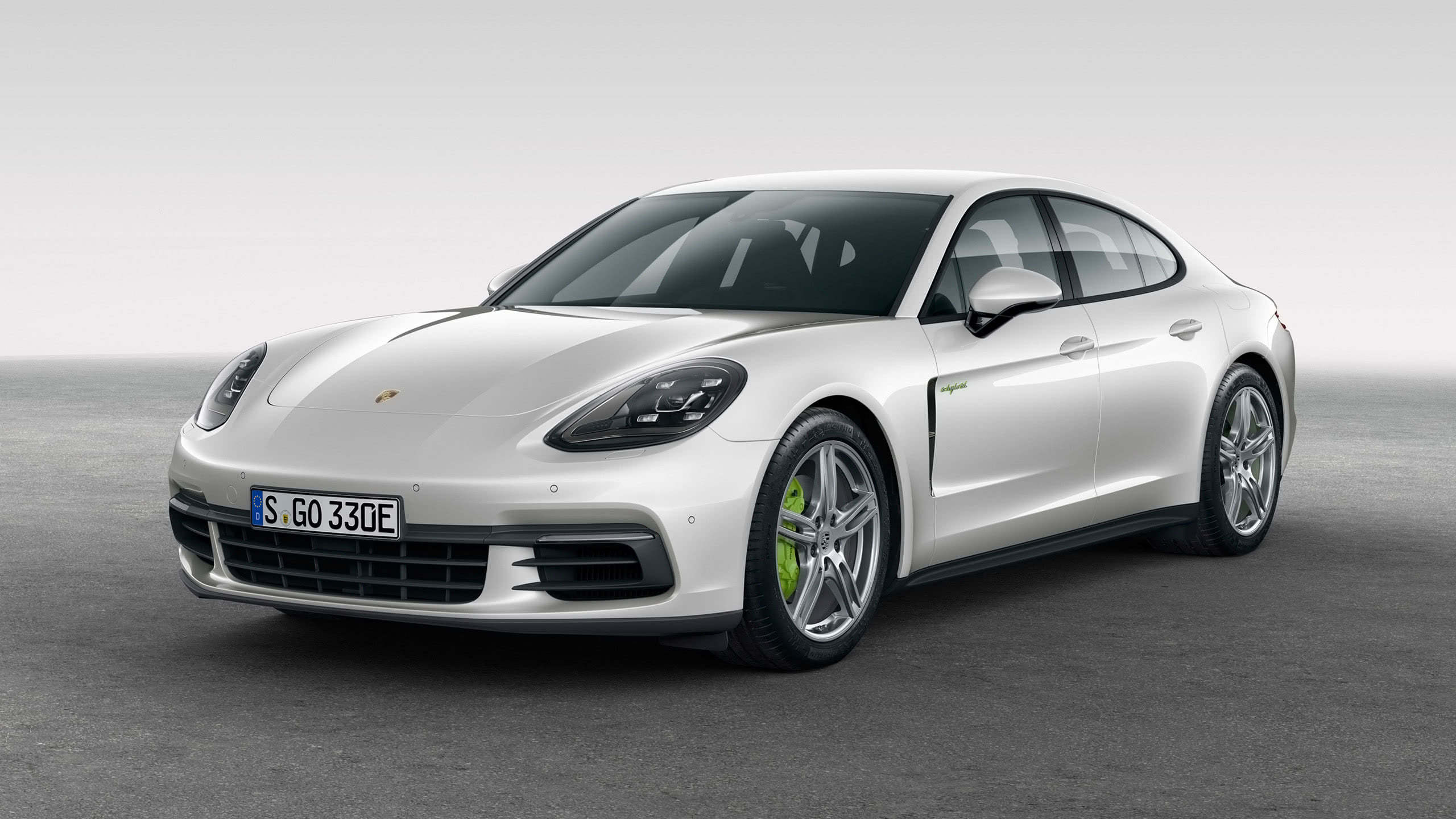 Porsche Panamera 4 E Hybrid White Wqhd 1440p Wallpaper - Panamera White Porsche Mobile - HD Wallpaper 