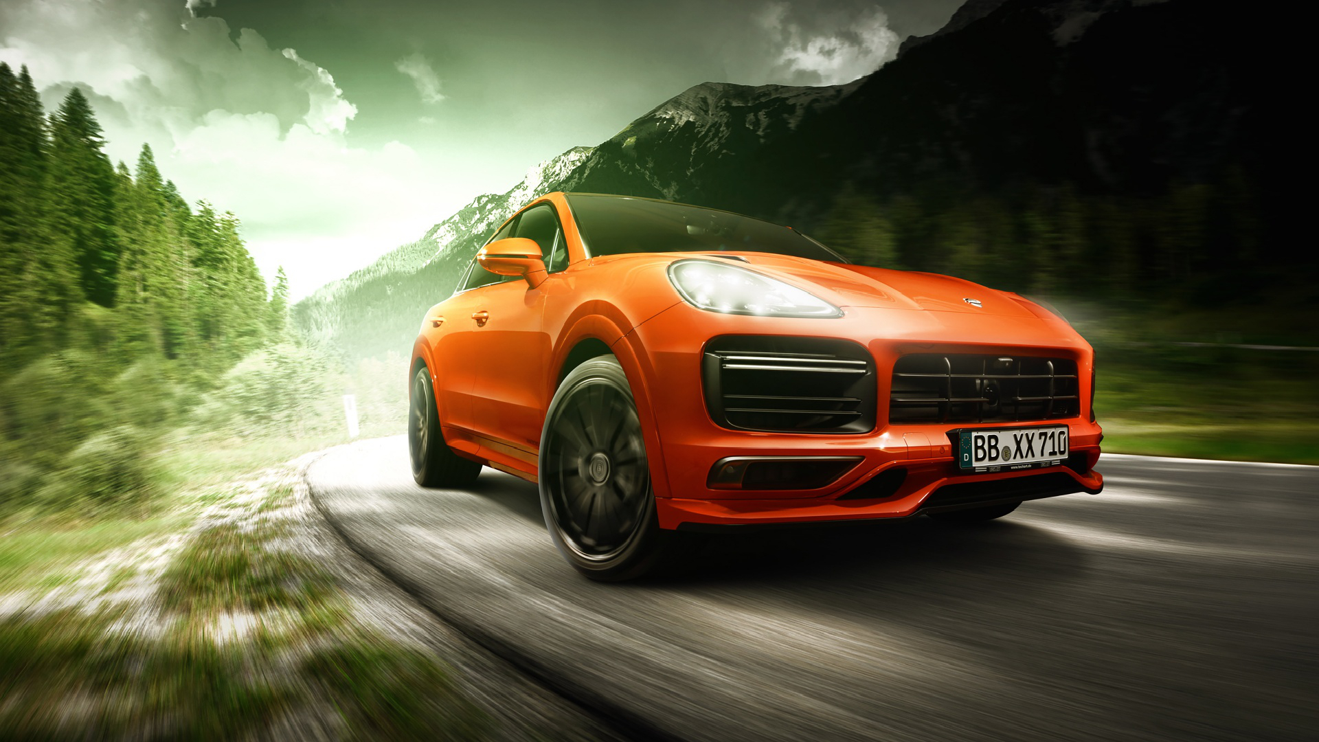 Techart Porsche Cayenne S - HD Wallpaper 