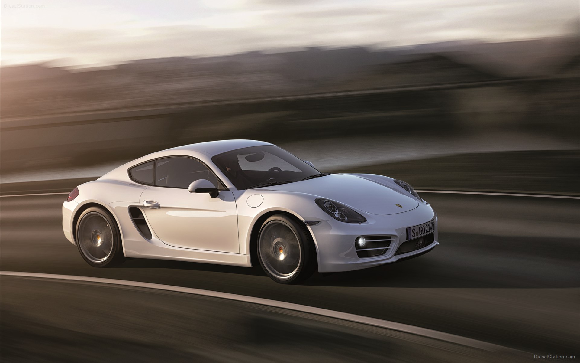 Porsche Cayman 2014 Widescreen Exotic Car Wallpaper - Porsche Cayman - HD Wallpaper 
