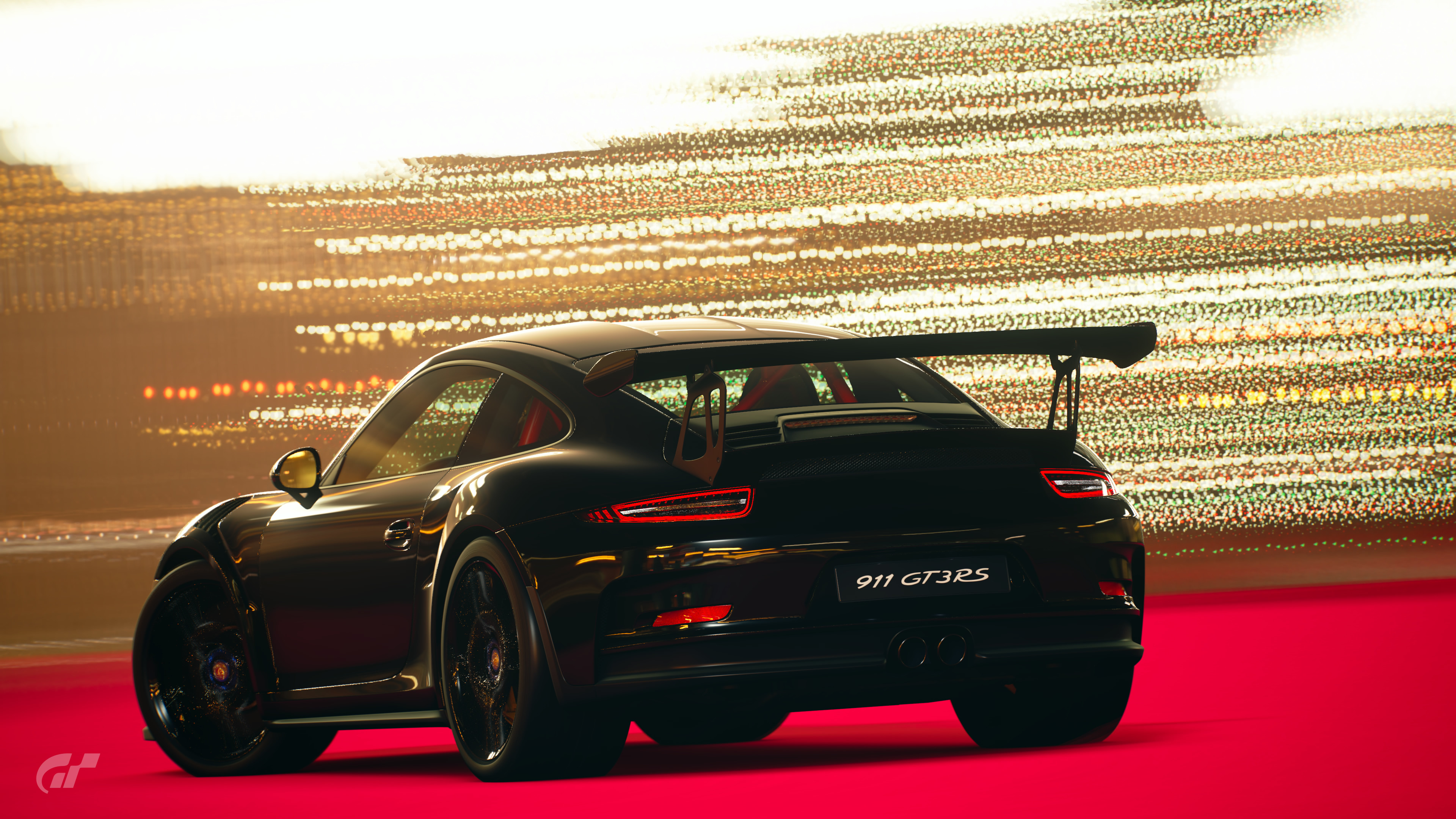 Black Porsche Gt3rs Wallpaper 4k - HD Wallpaper 