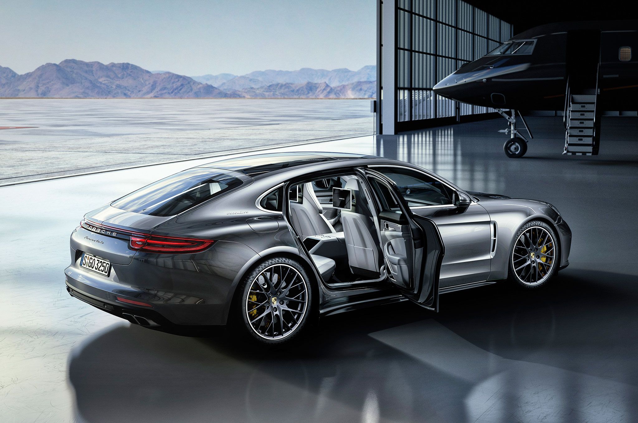 2020 Porsche Panamera Turbo Executive - HD Wallpaper 