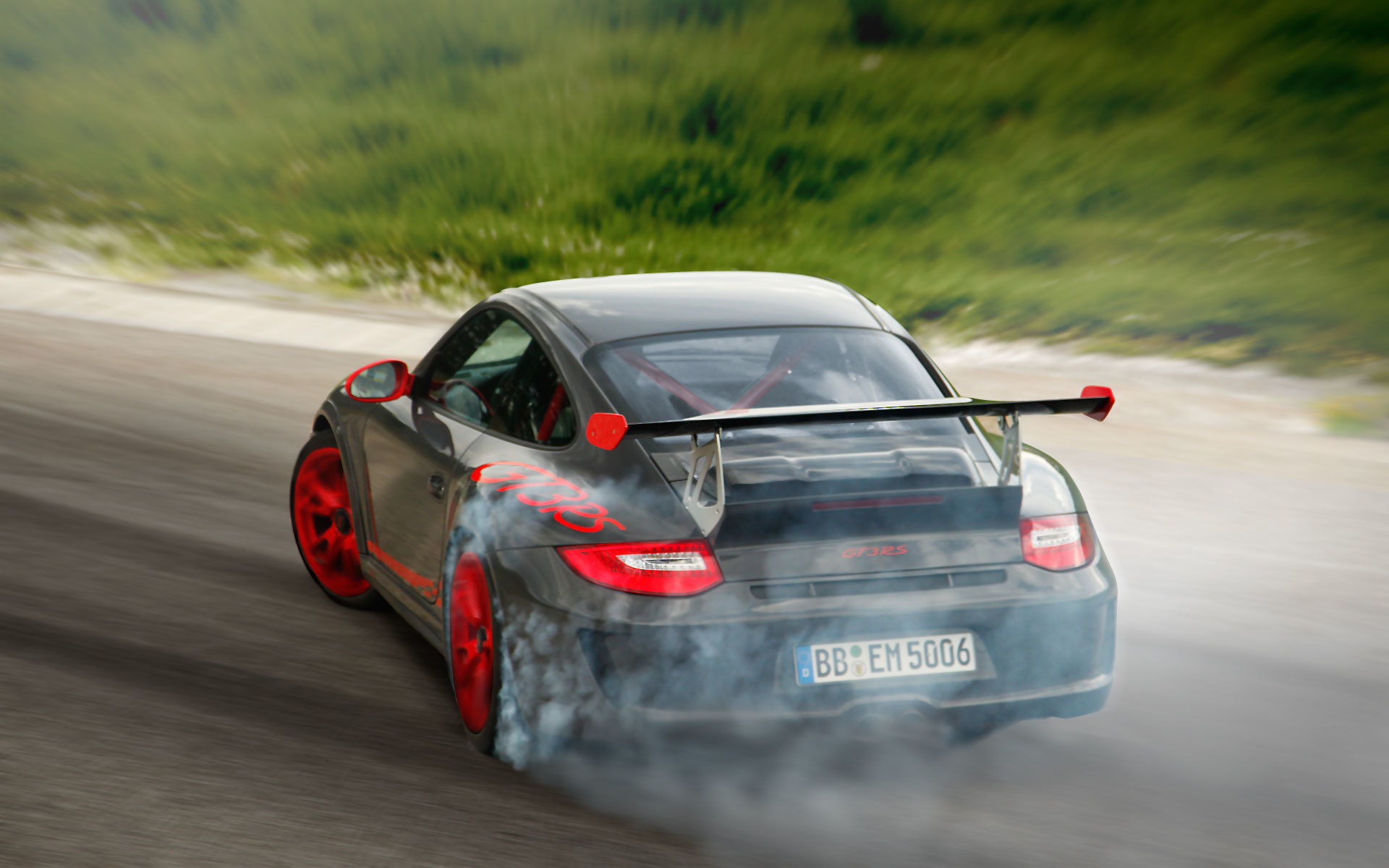 Porsche Gt3 Rs Drift - HD Wallpaper 