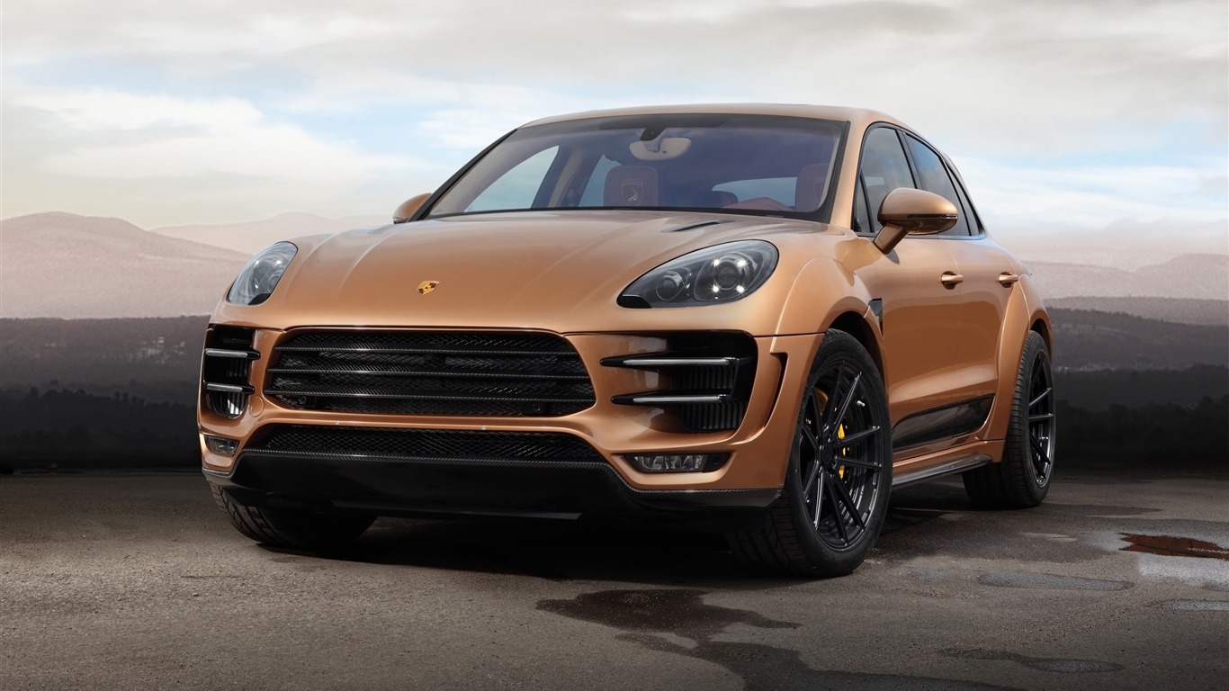 2015 Porsche Macan Ursa Aurum Car Hd Wallpaper2015 - Porsche Macan Palladium 2 Png - HD Wallpaper 